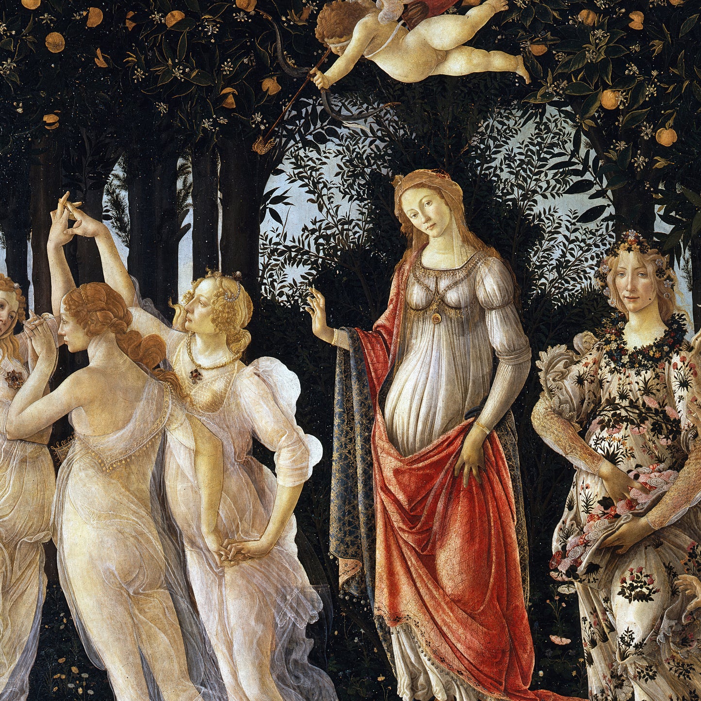 La Primavera, Spring (1481–1482) – Sandro Botticelli