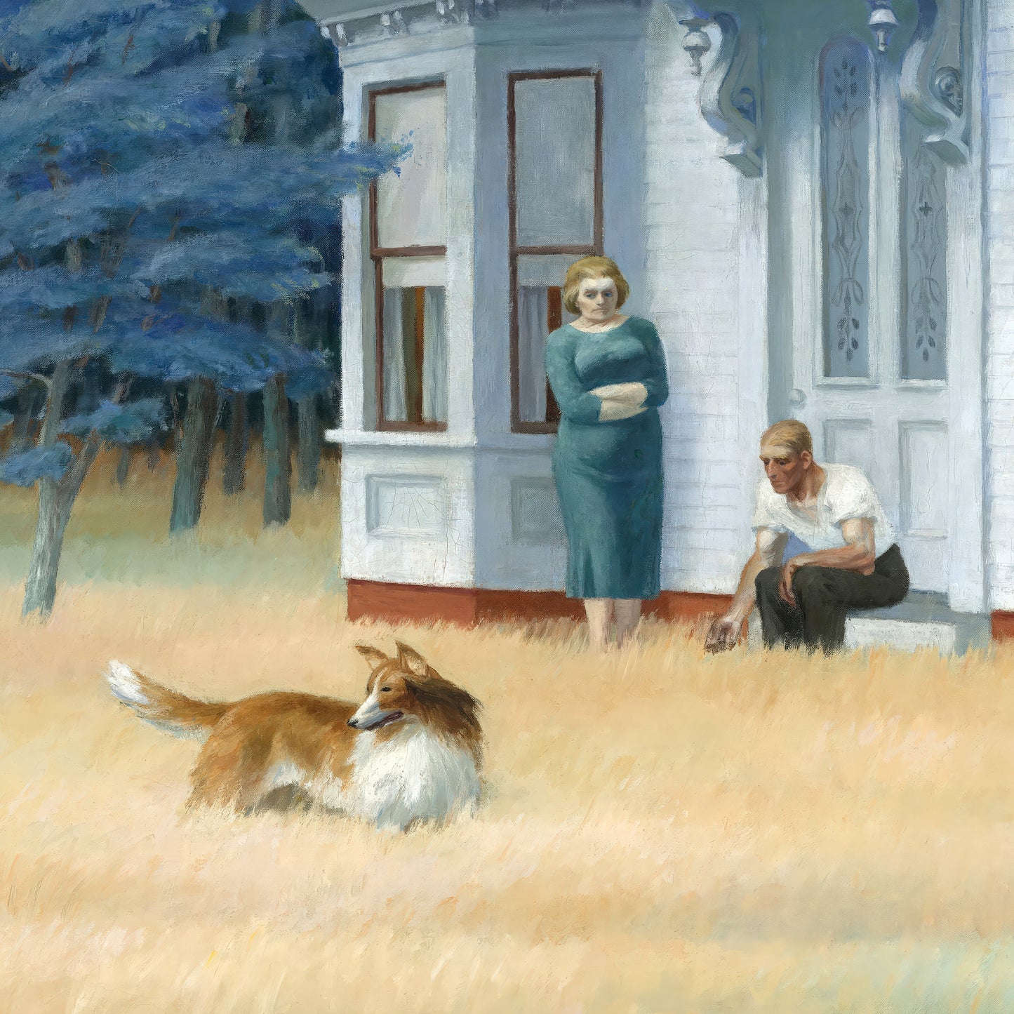 Cape Cod Evening (1939) – Edward Hopper