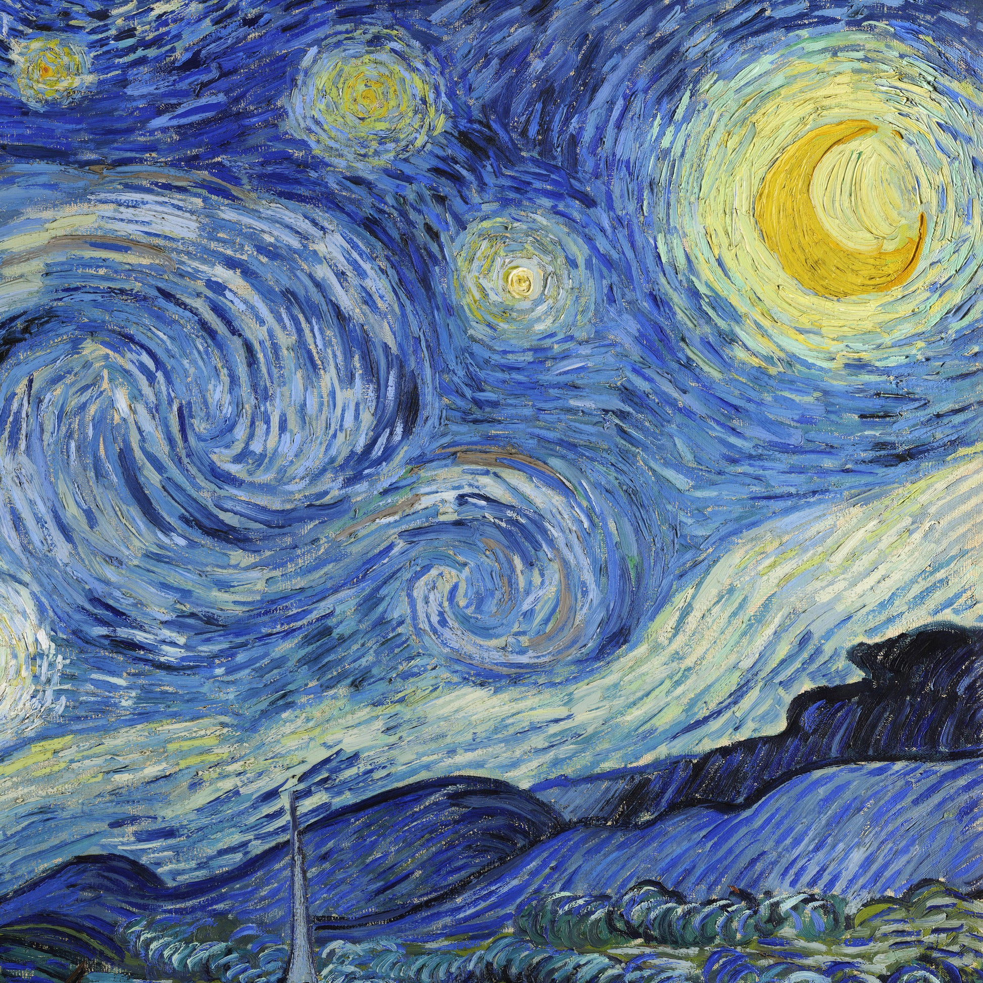 Starry Night (1888) – Vincent van Gogh