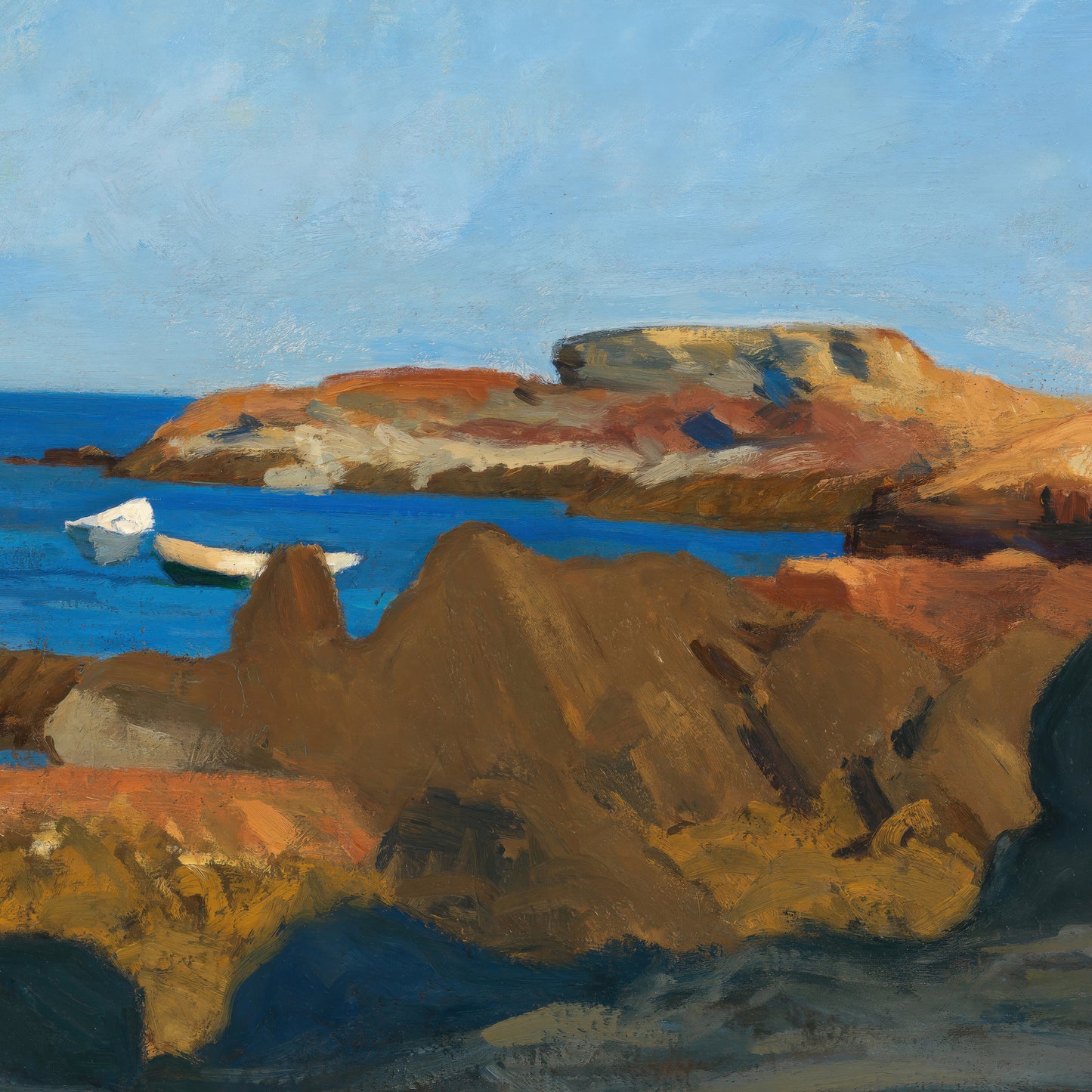 Cove at Ogunquit (1914) – Edward Hopper