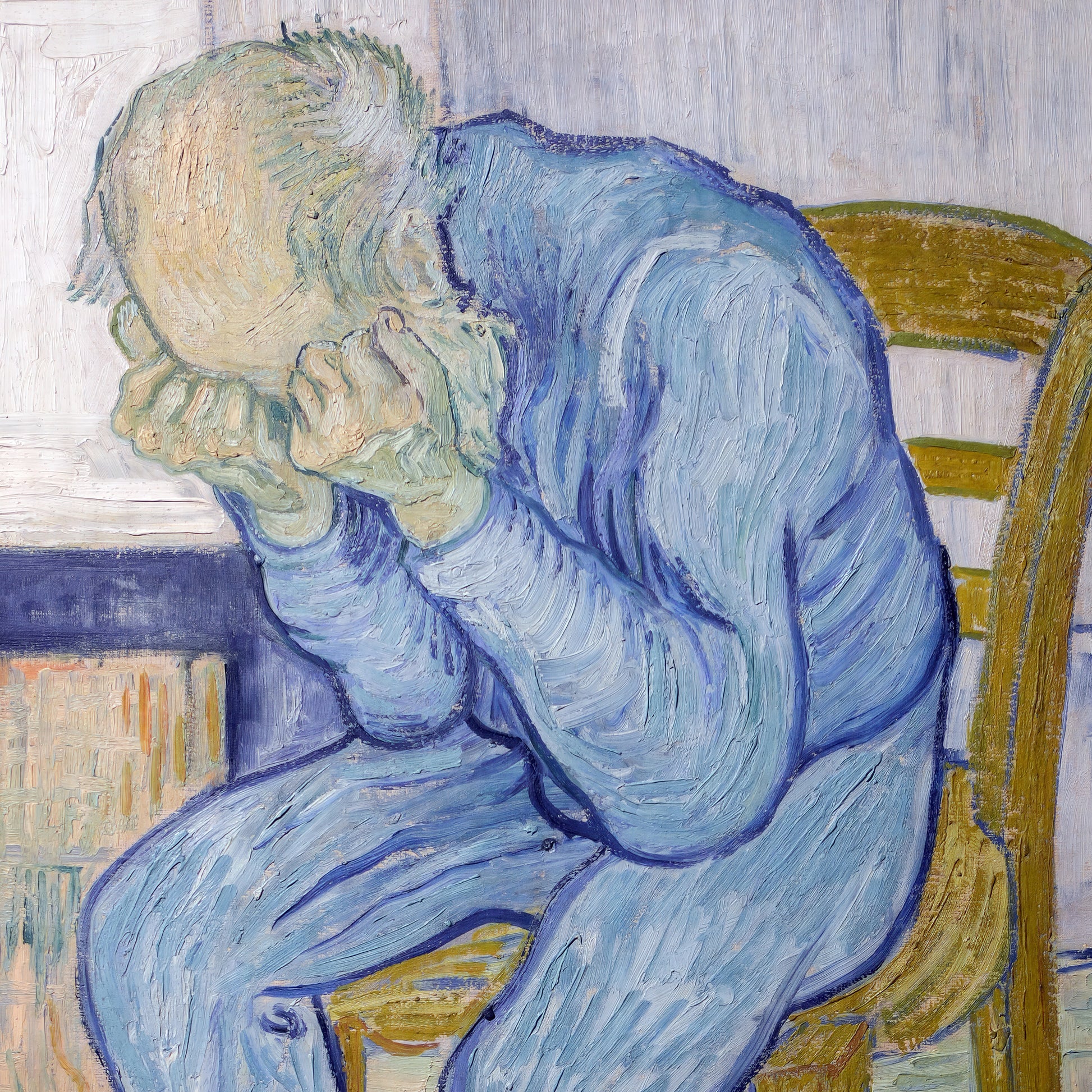 Sorrowing Old Man (At Eternity's Gate) (1890) – Vincent van Gogh