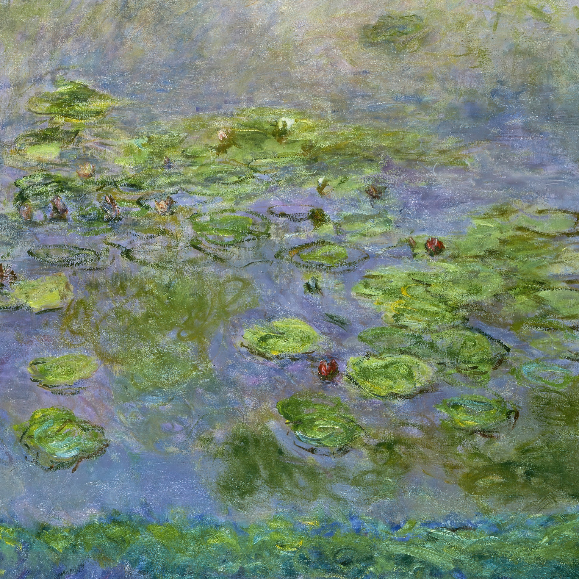 Waterlilies, Nymphéas (1914–1917) – Claude Monet - Printed Masterpieces