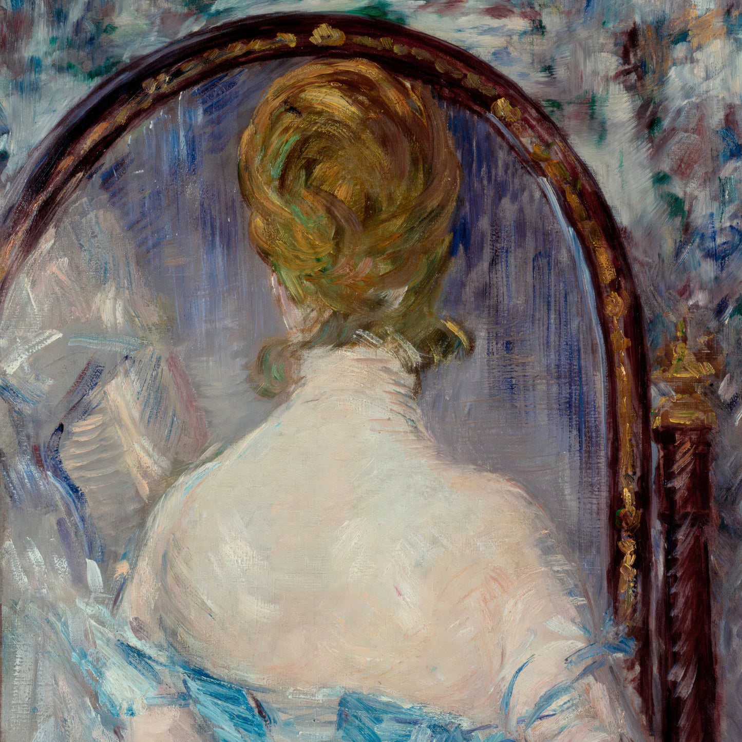 Before the Mirror (1876) – Edouard Manet