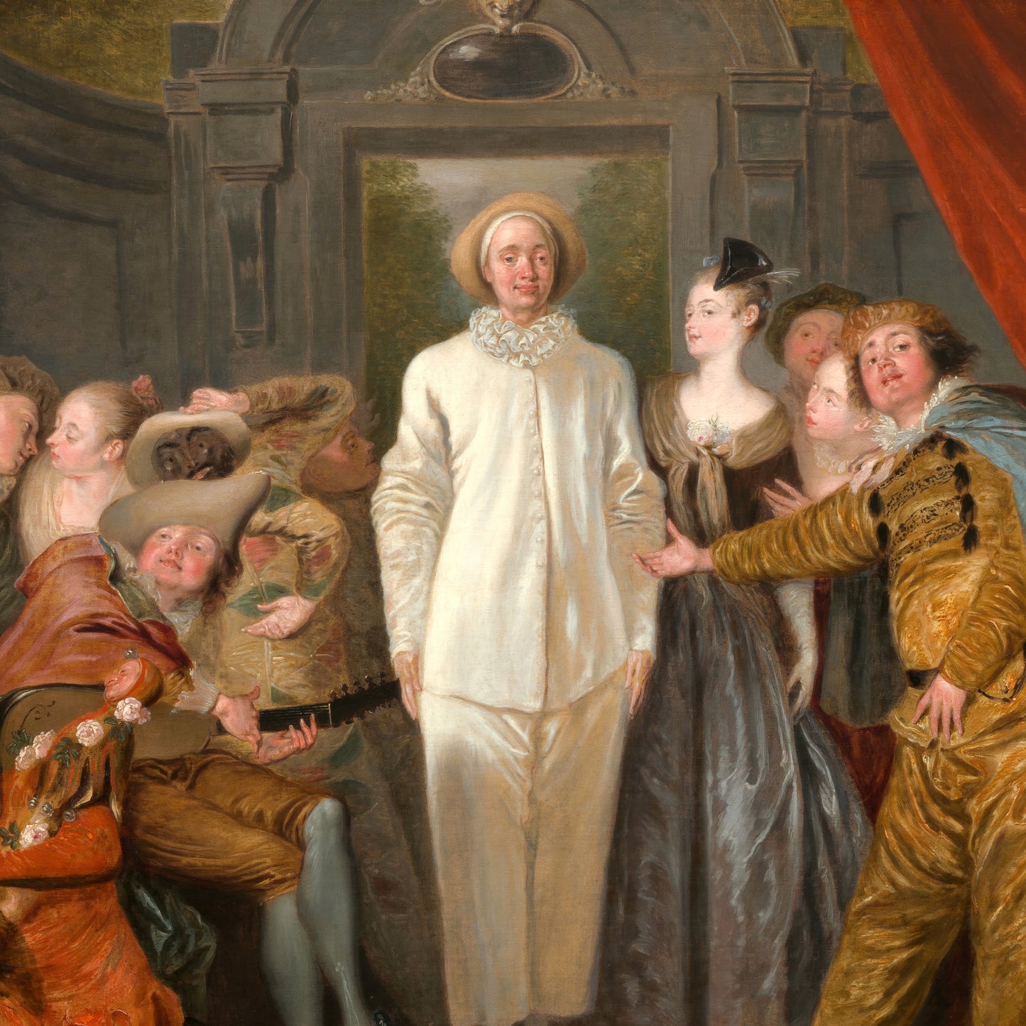 The Italian Comedians (1720) – Jean-Antoine Watteau