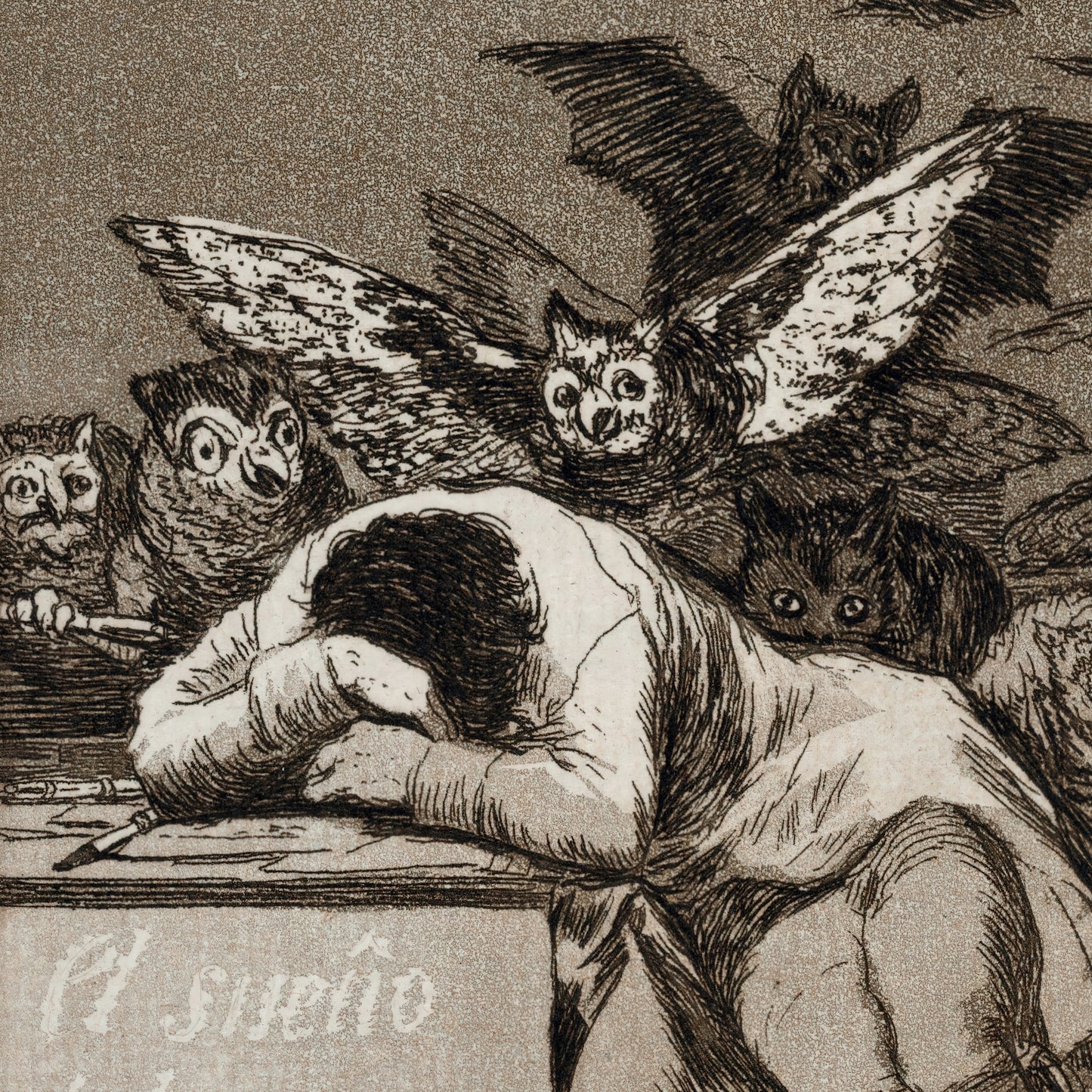 Sleep of Reason Produces Monsters (1799) – Francisco de Goya