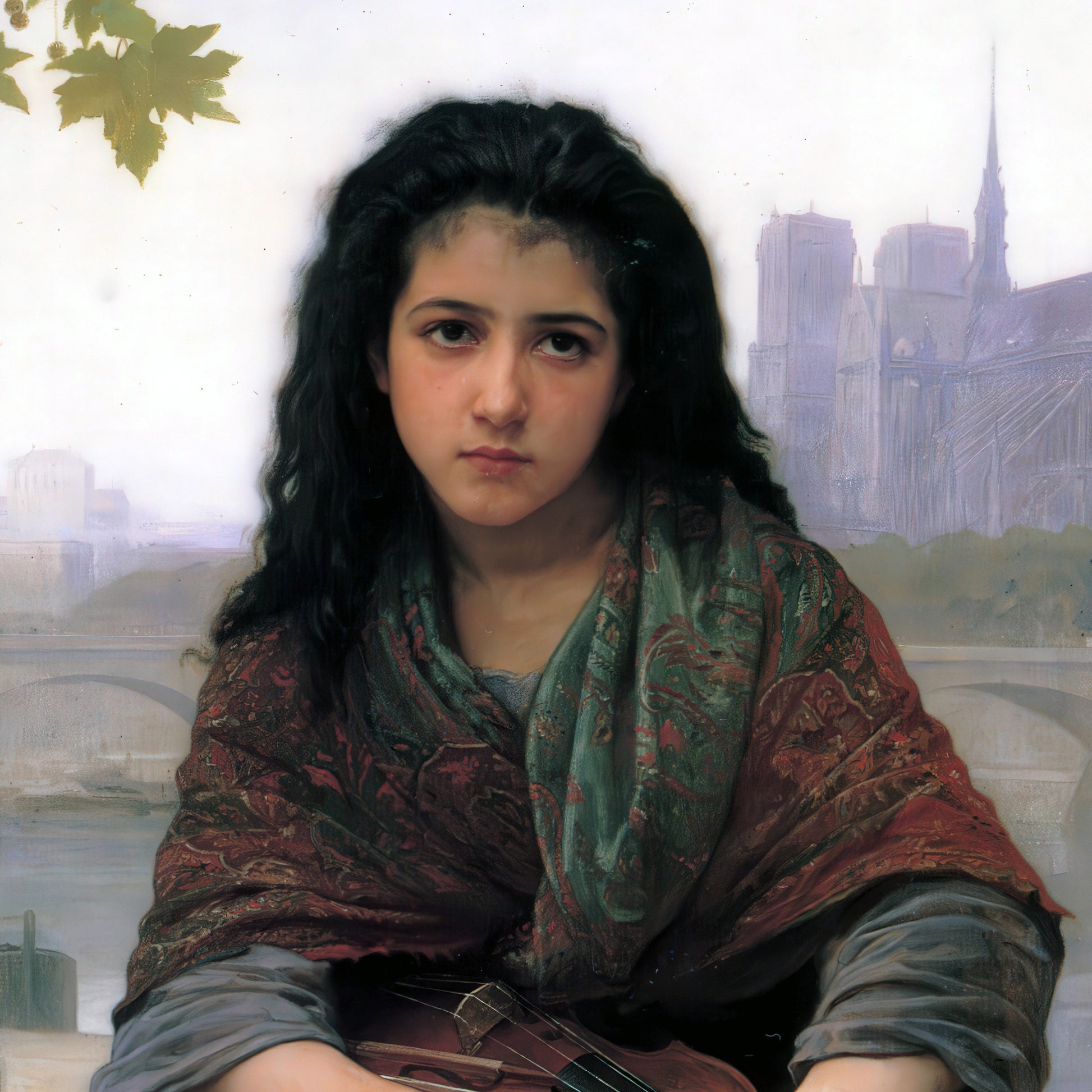 The Bohemian – William-Adolphe Bouguereau, Classic Art Reproduction