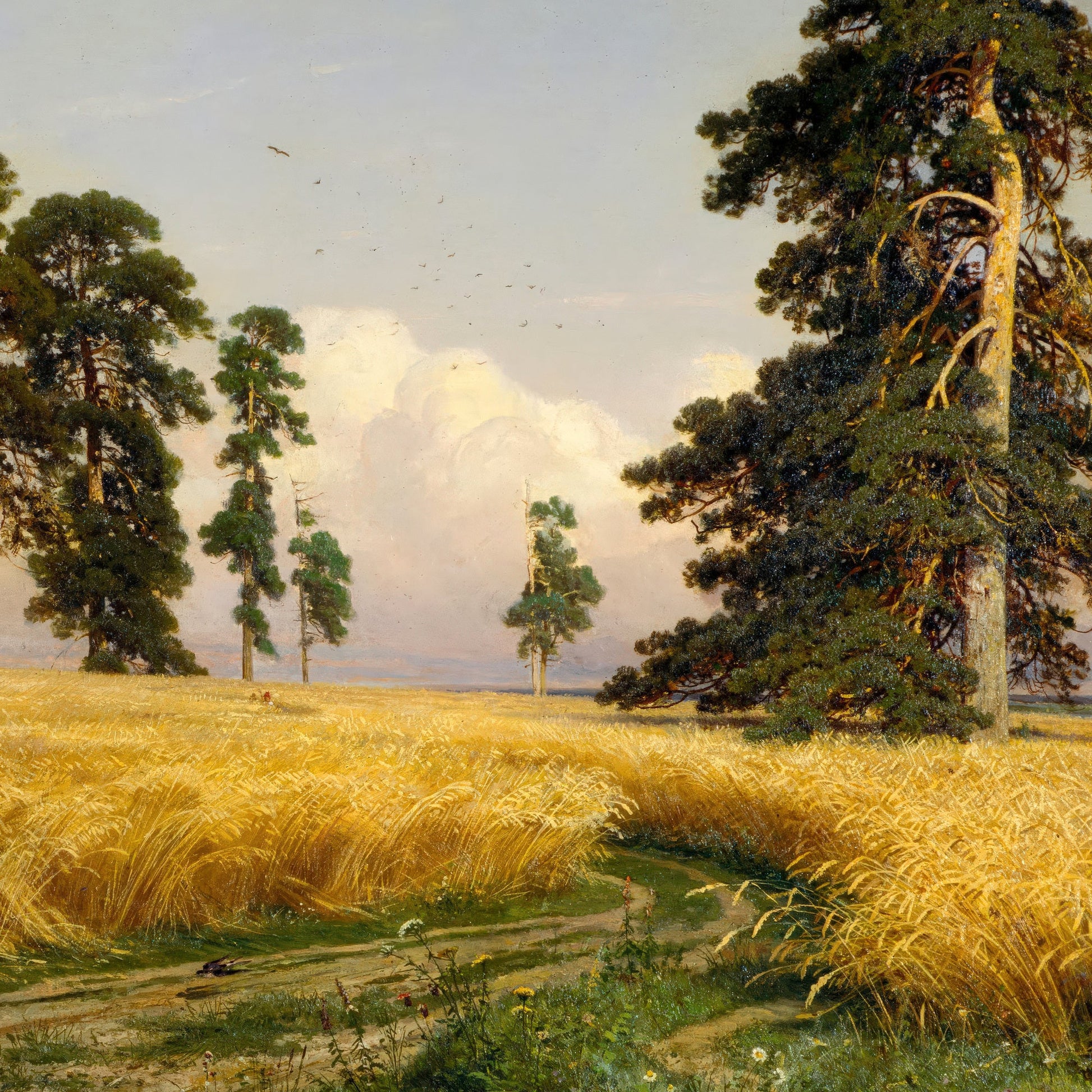 Rye (1878) – Ivan Shishkin - Printed Masterpieces