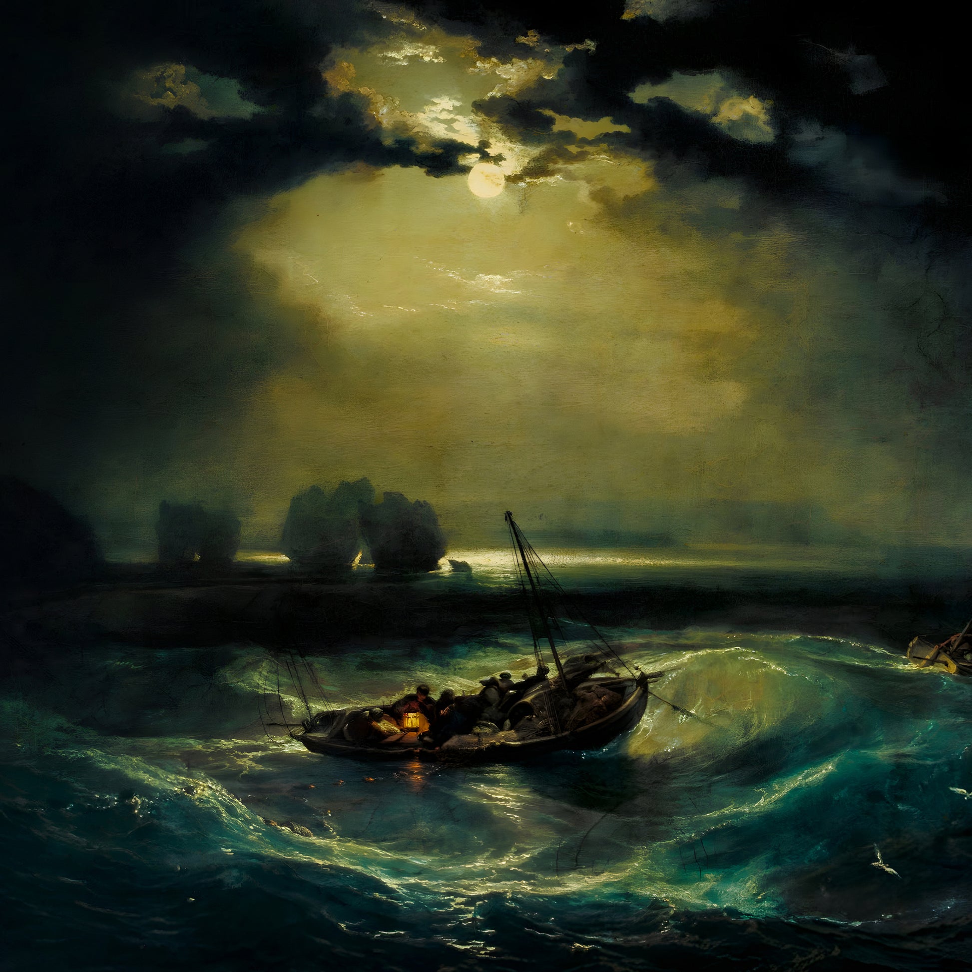 Fishermen at Sea (1796) – Joseph Mallord William Turner
