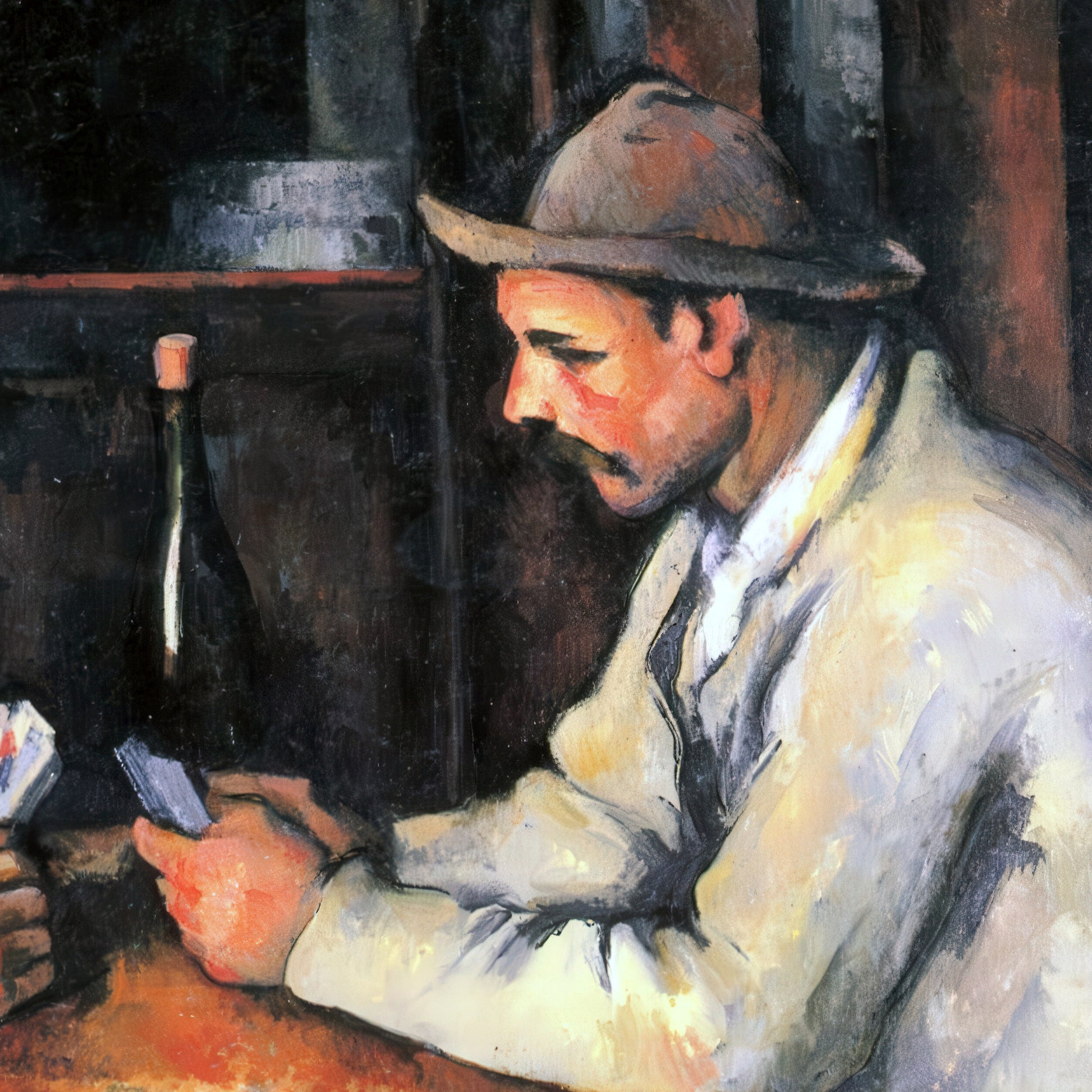 The Card Players – Paul Cézanne, Classic Art Reproduction