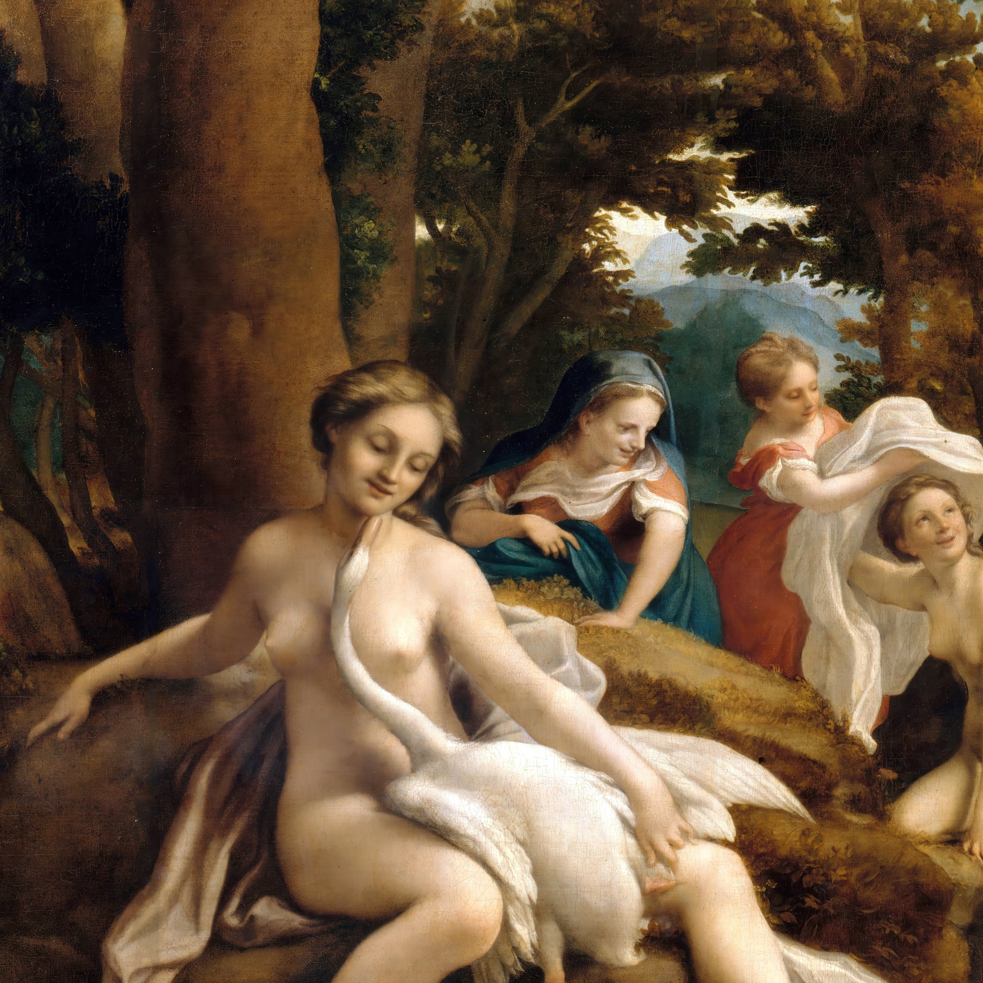 Leda and the Swan (1532) – Antonio da Correggio