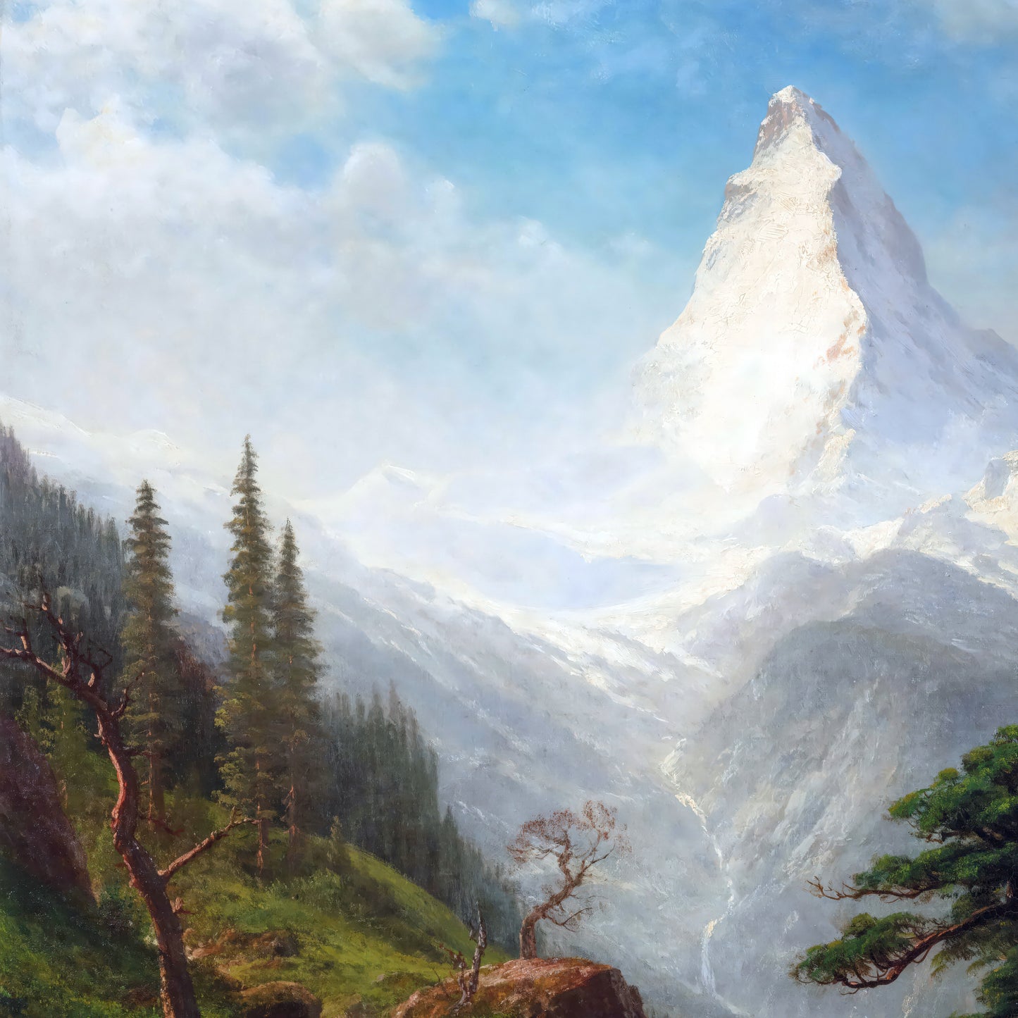 The Matterhorn (1867) – Albert Bierstadt