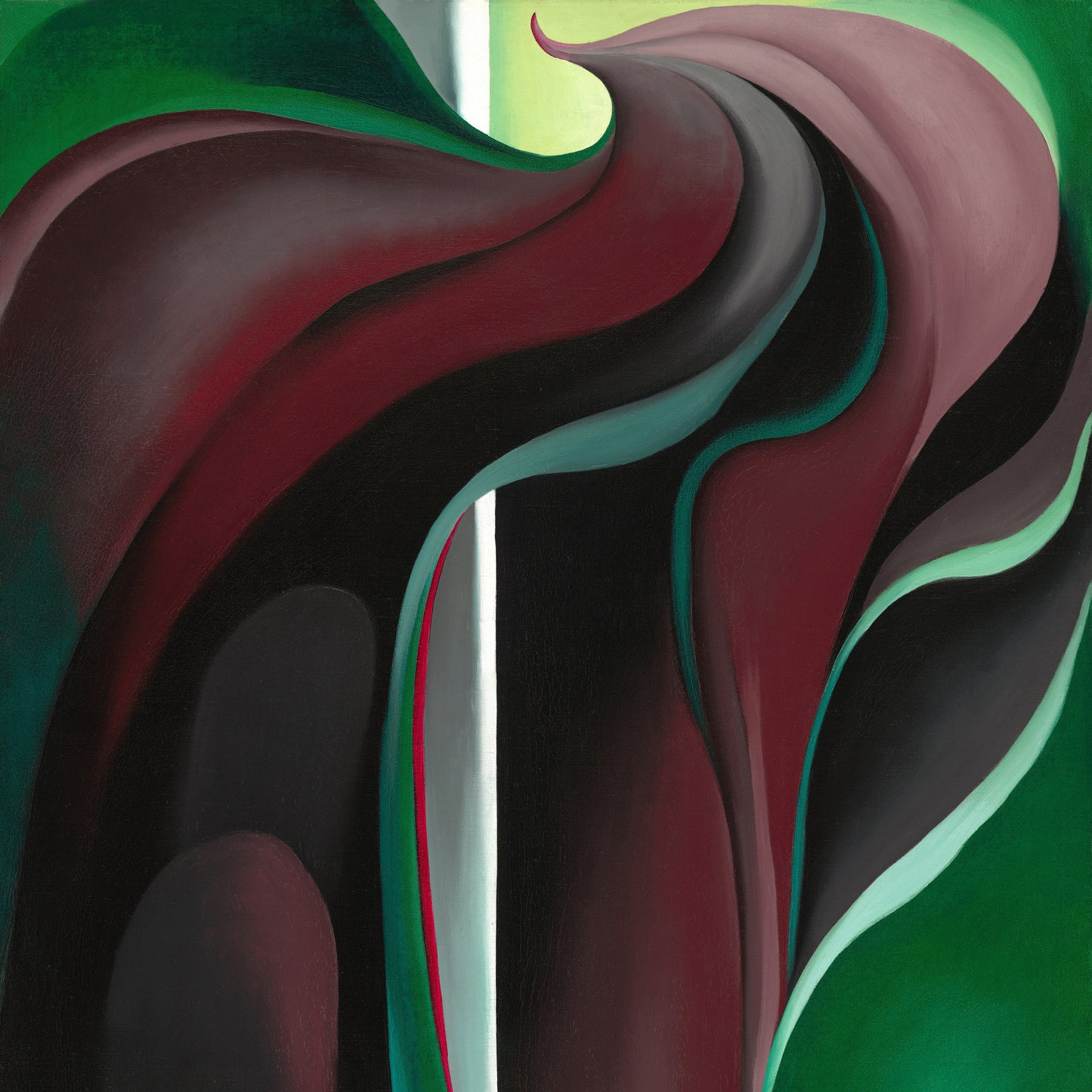 Jack-in-Pulpit Abstraction - No. 5 (1930) – Georgia O'Keeffe