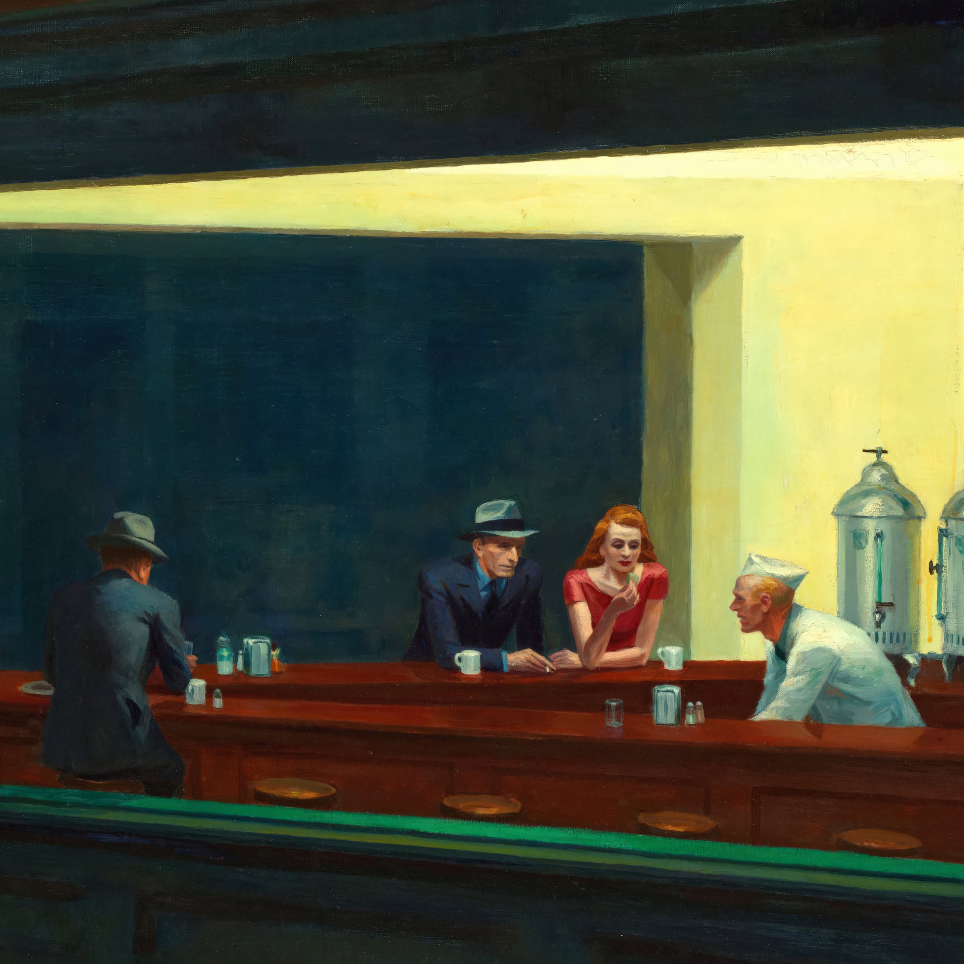 Nighthawks – Edward Hopper, Classic Art Reproduction