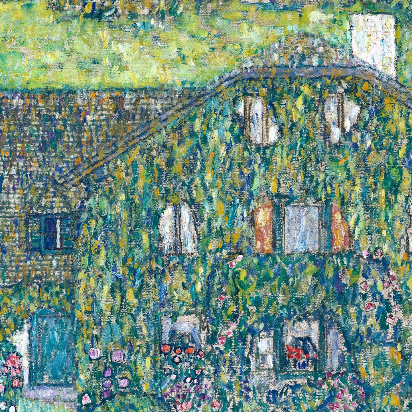 Forester's lodge in Weissenbach I (1914) – Gustav Klimt