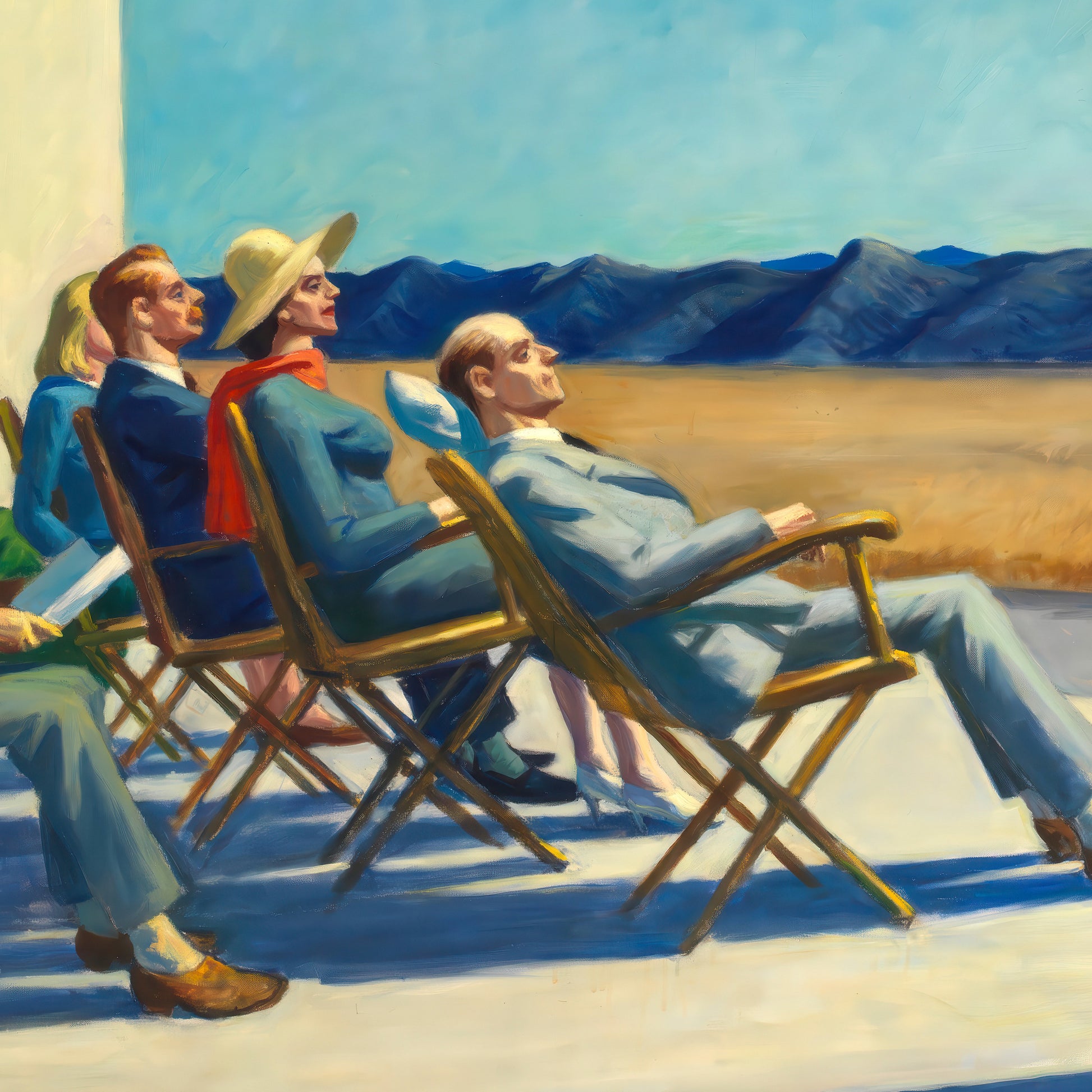People in the Sun (1960) – Edward Hopper