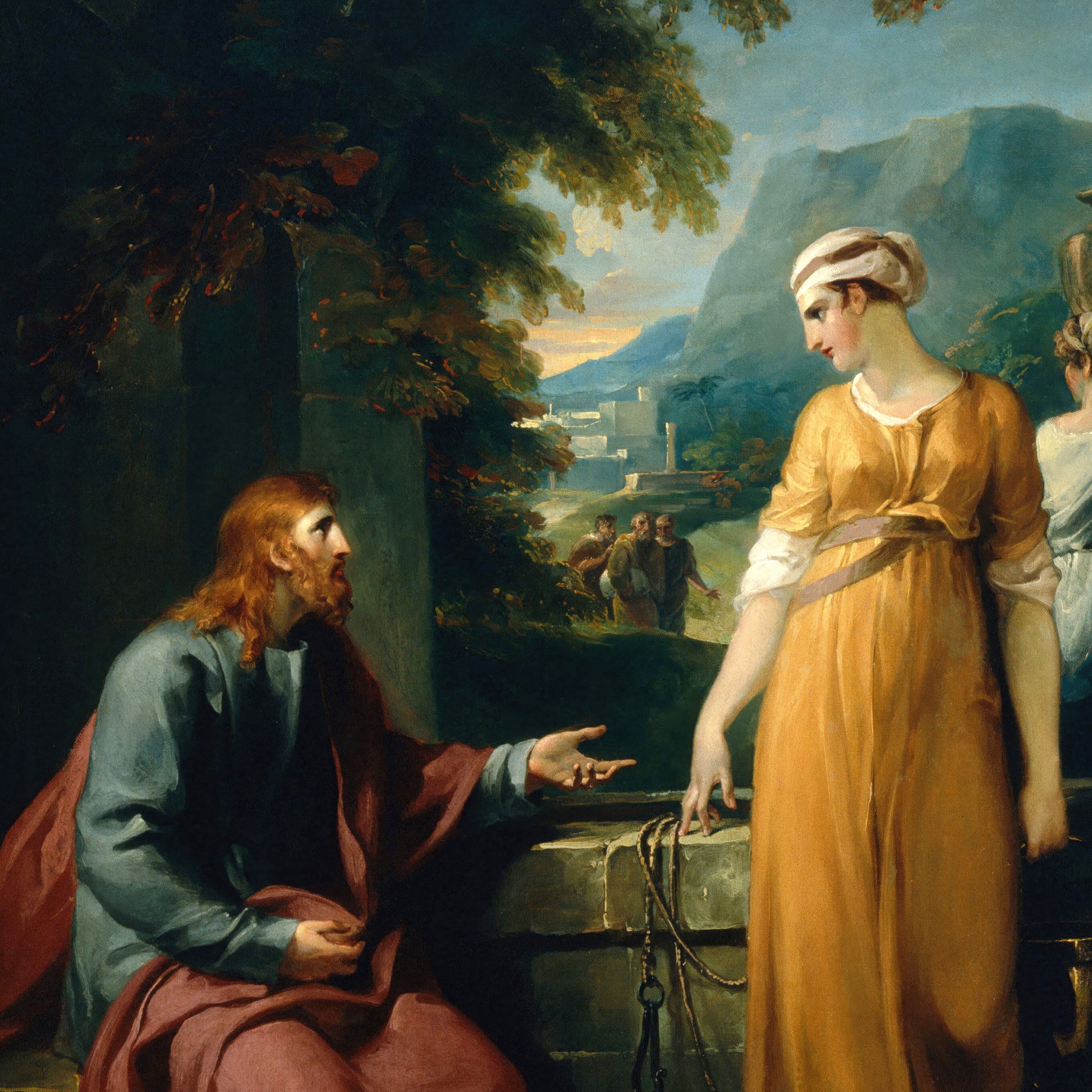 Christ and the woman of Samaria (1792) – William Hamilton