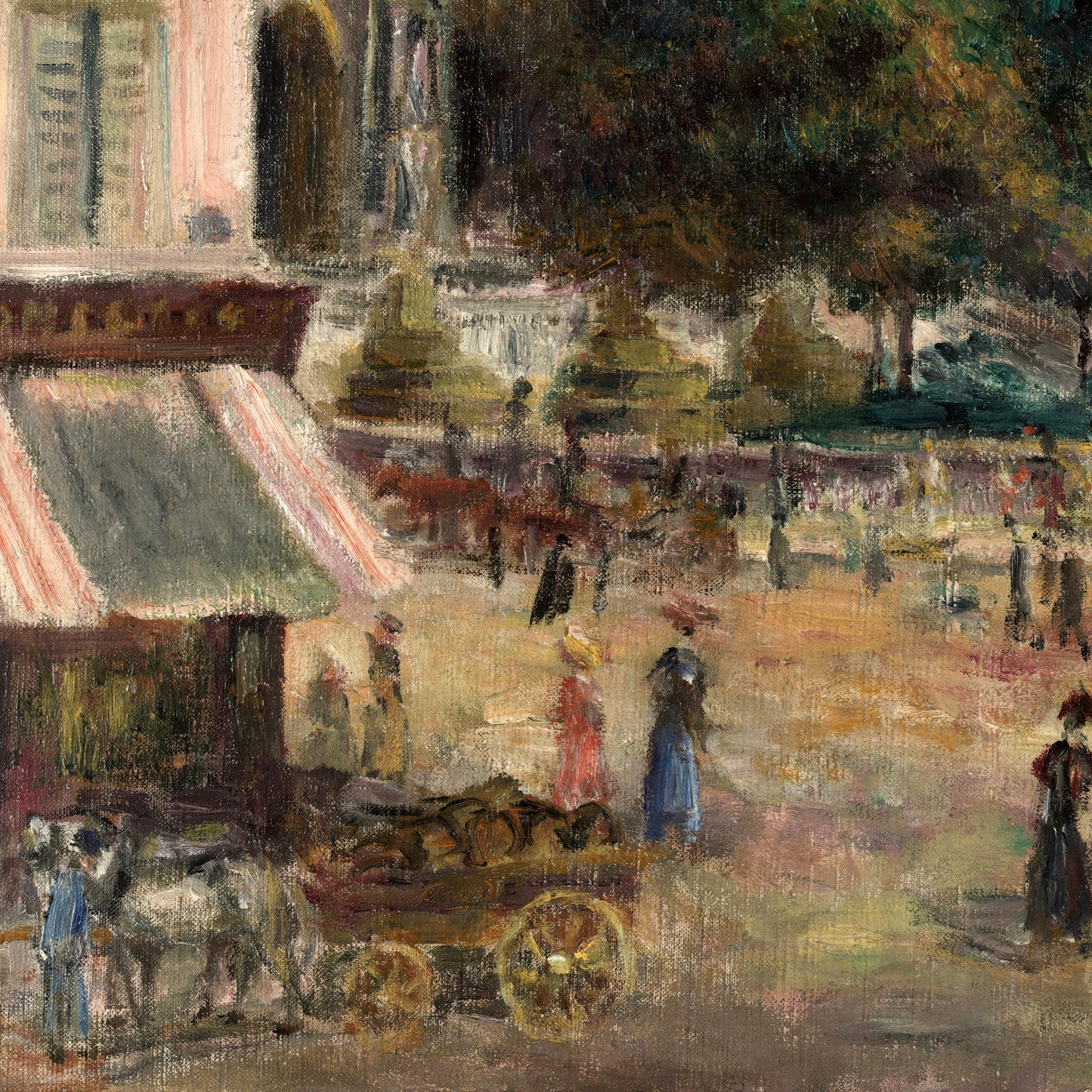 Square of Saint Trinity in Paris (1875) – Pierre-Auguste Renoir