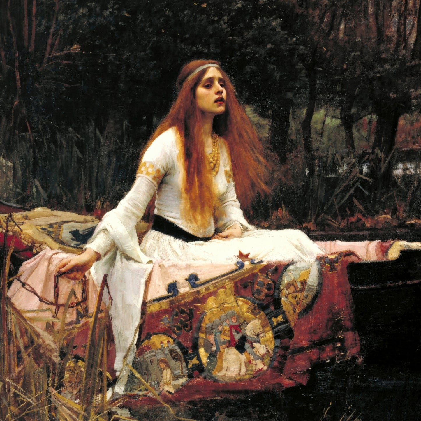 The Lady of Shalott (1888) – John William Waterhouse