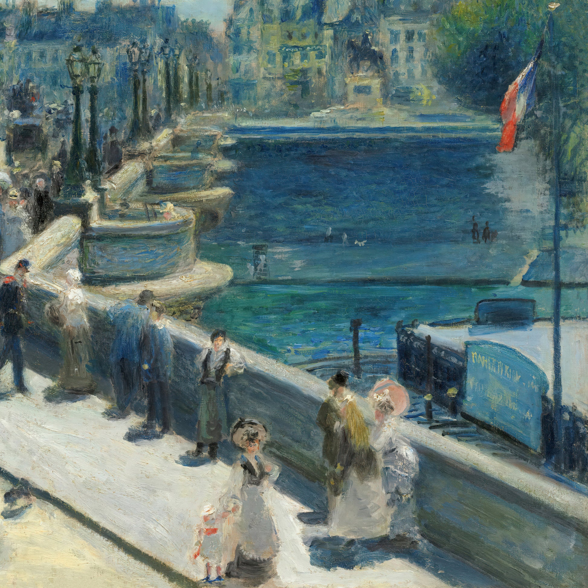 Pont Neuf, Paris (1872) – Pierre-Auguste Renoir
