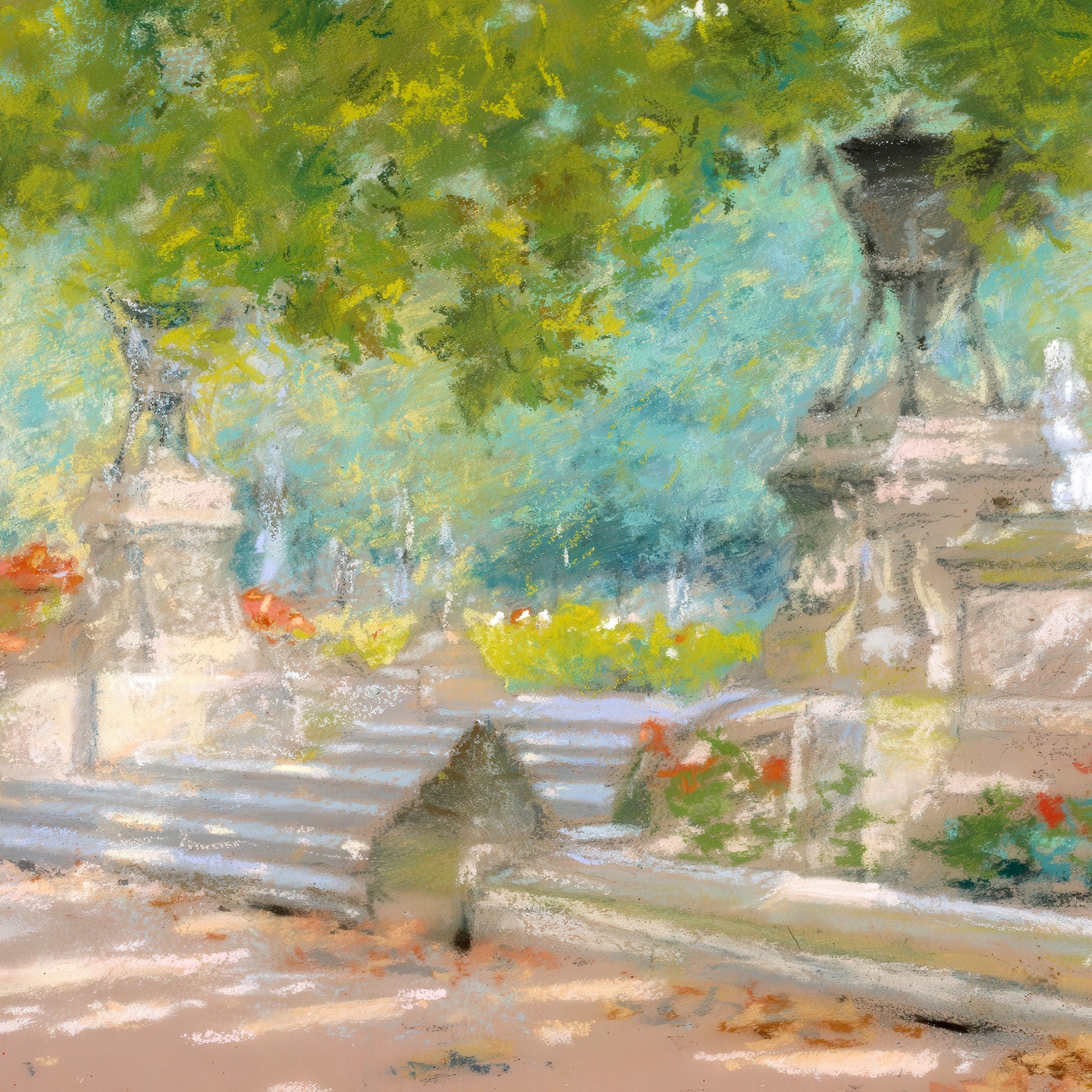 Terrace, Prospect Park (1887) – William Merritt Chase