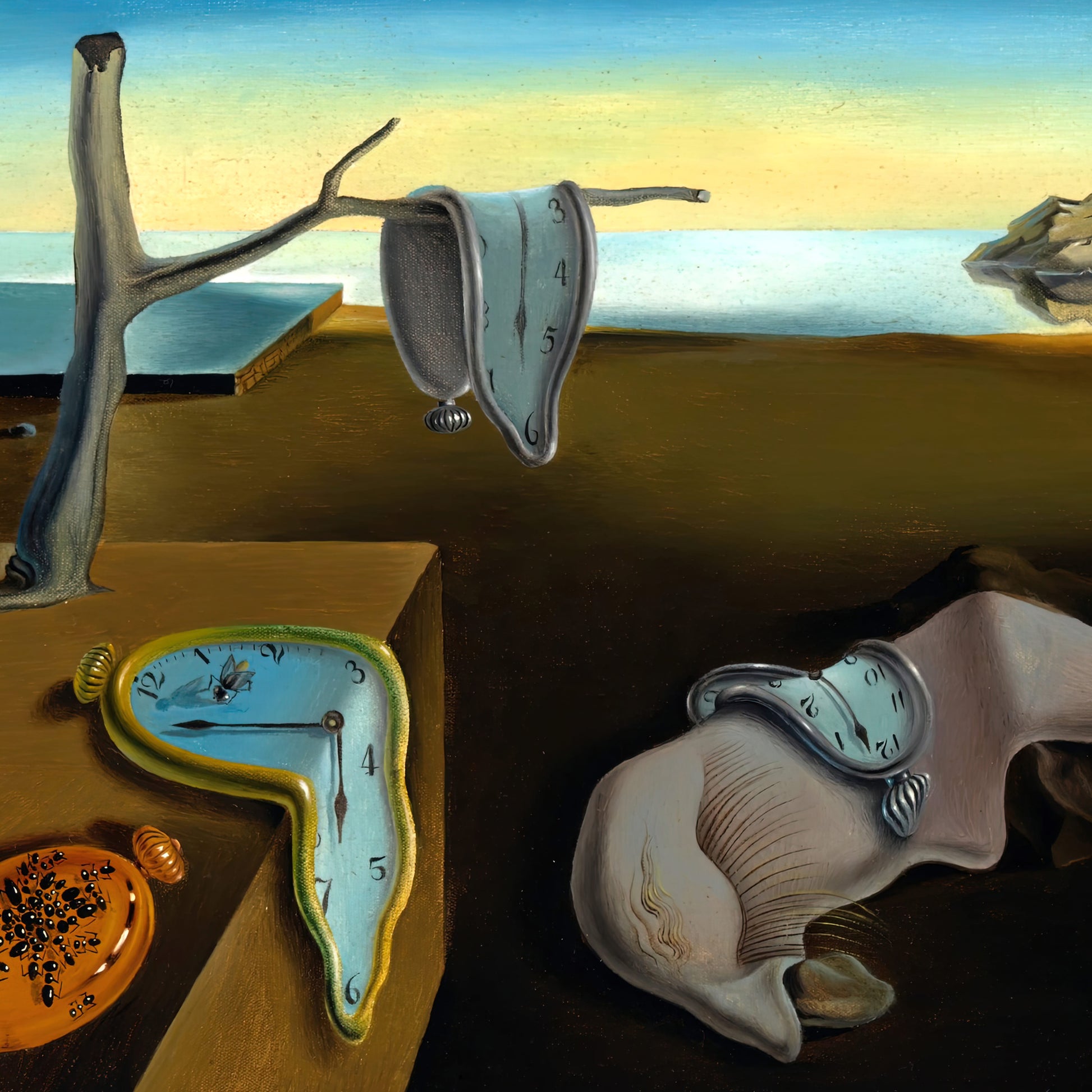 Persistence of Memory – Salvador Dalí, Classic Art Reproduction