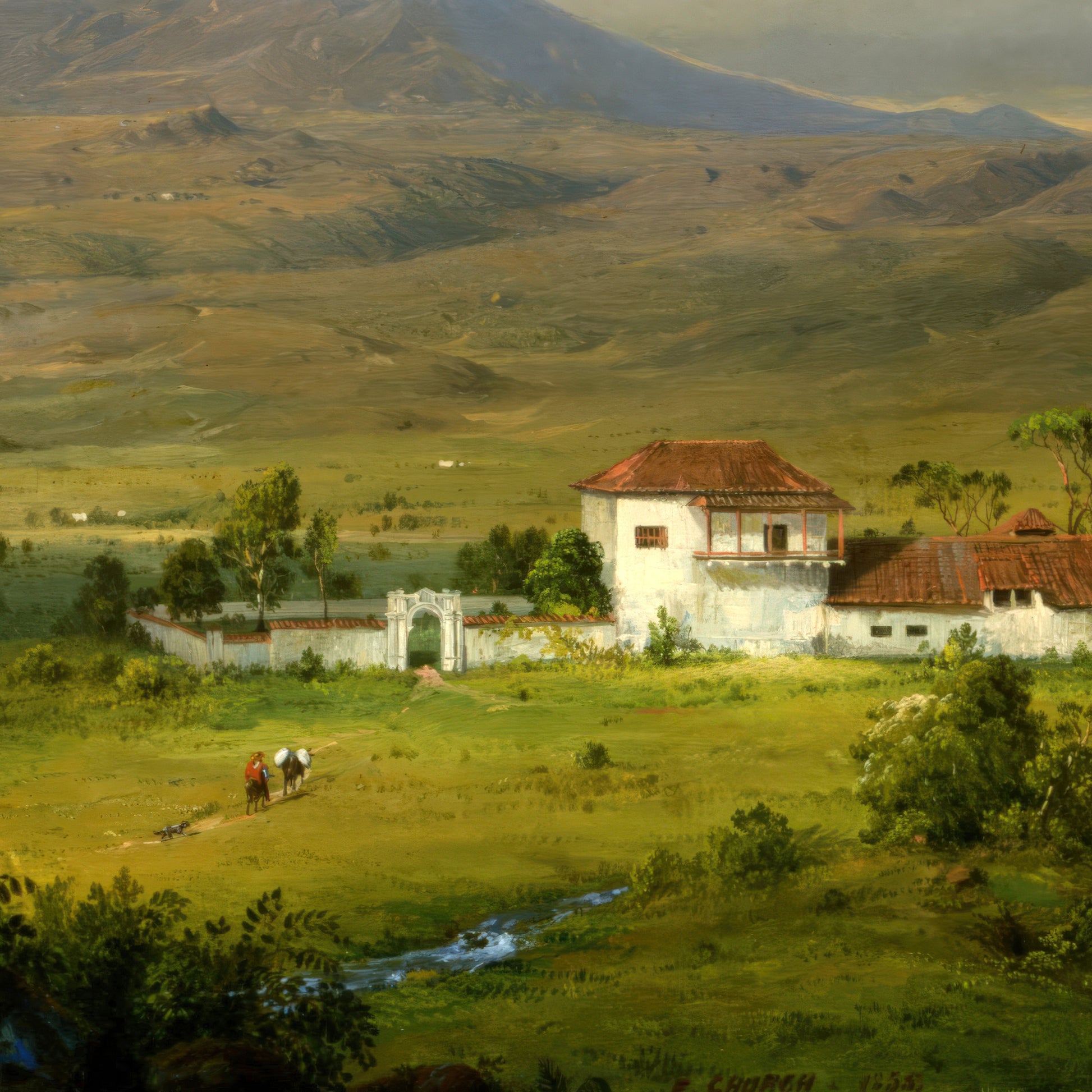 Cotopaxi (1855) – Frederic Edwin Church - Printed Masterpieces