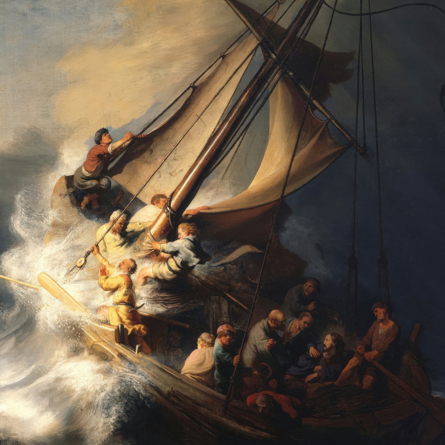 Christ in the Storm on the Sea of Galilee (1633) – Rembrandt