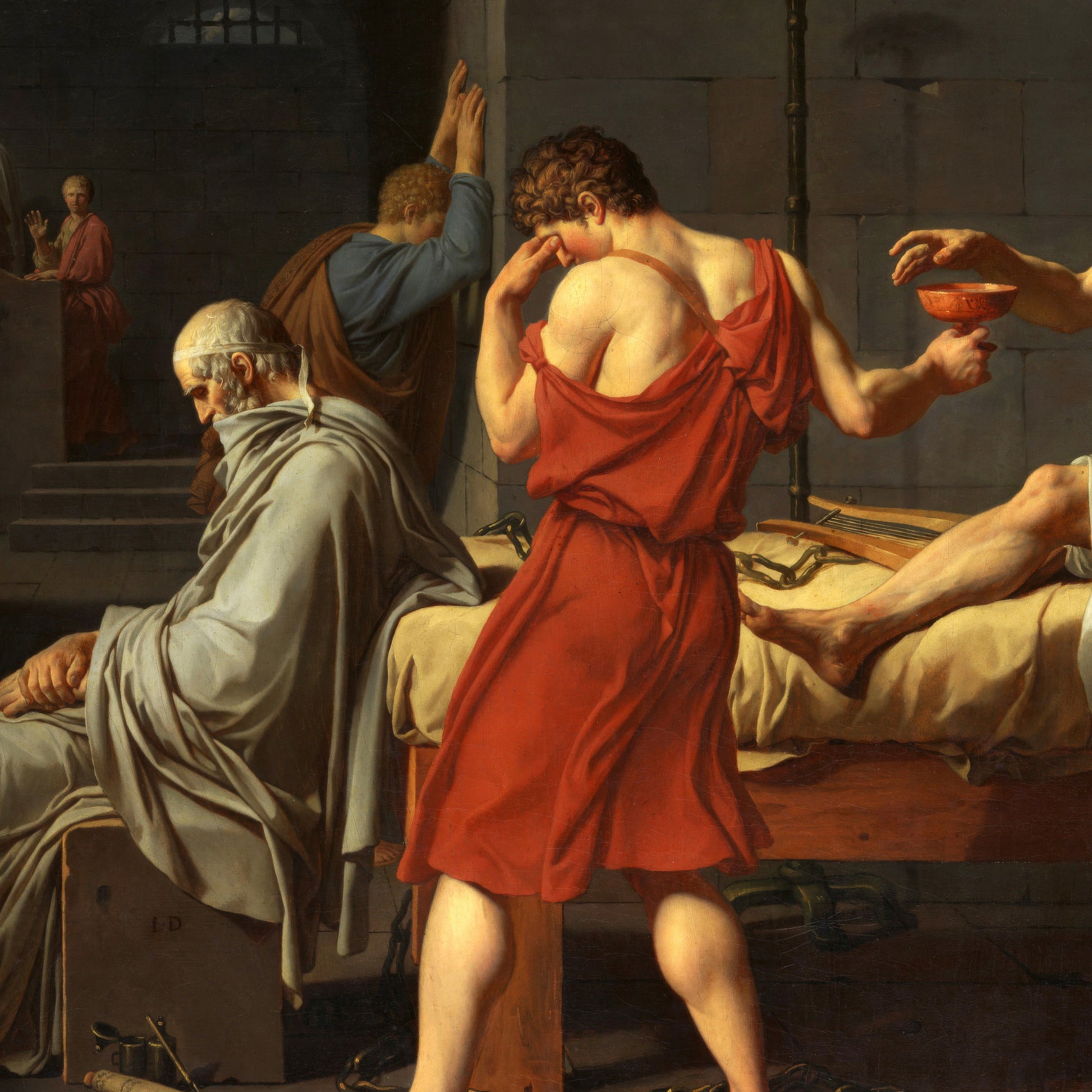 Death of Socrates (1787) – Jacques-Louis David