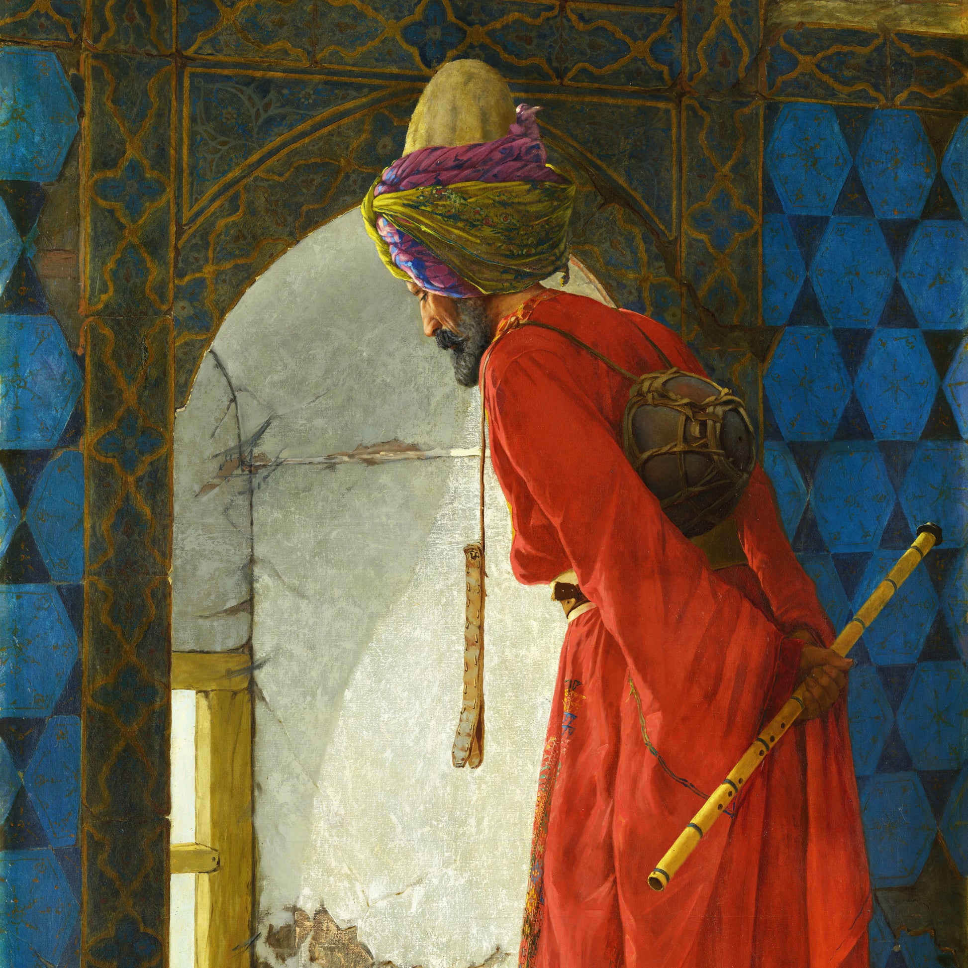 Tortoise Trainer – Osman Hamdi Bey, Classic Art Reproduction