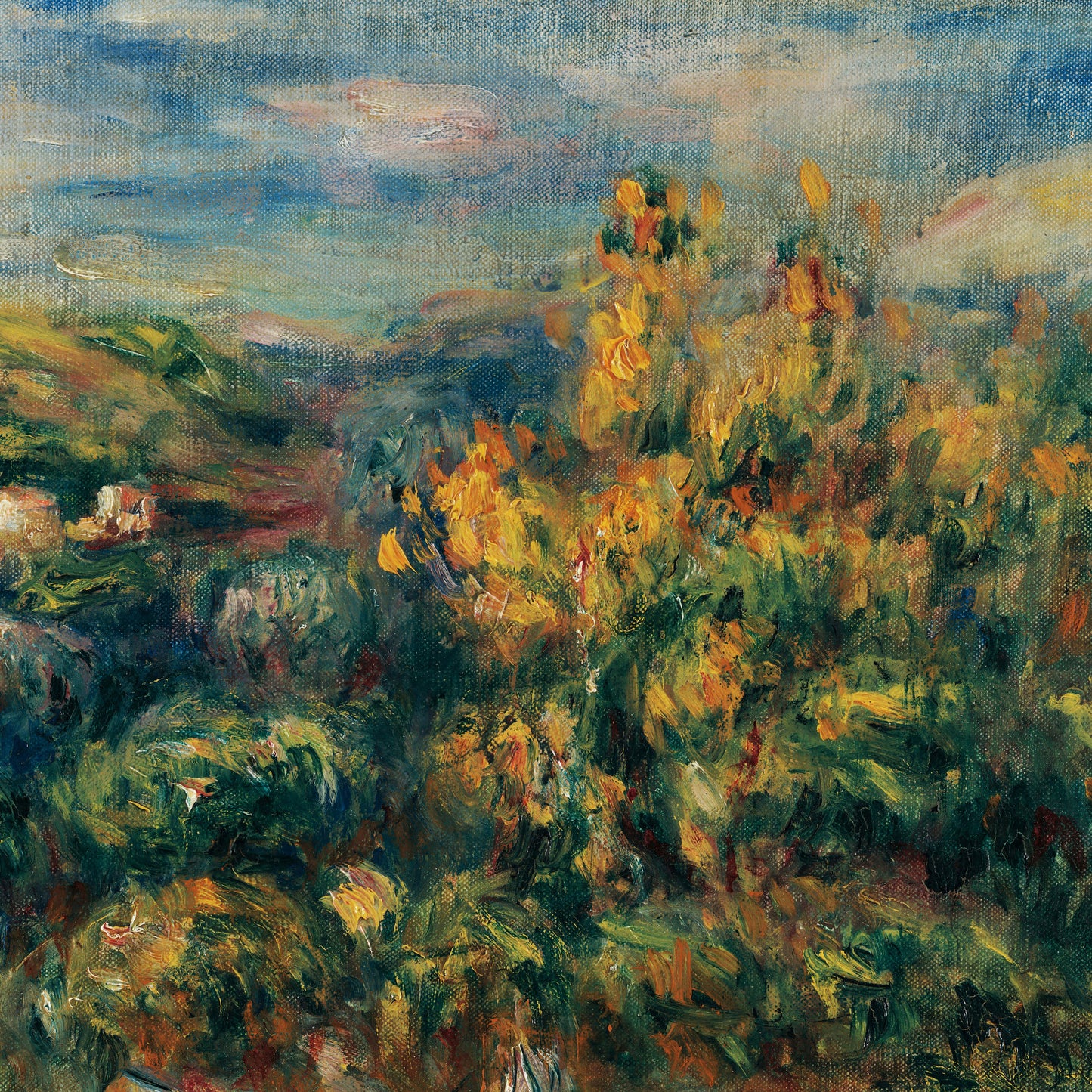 Paysage de Cagnes (1905-1908) – Pierre-Auguste Renoir