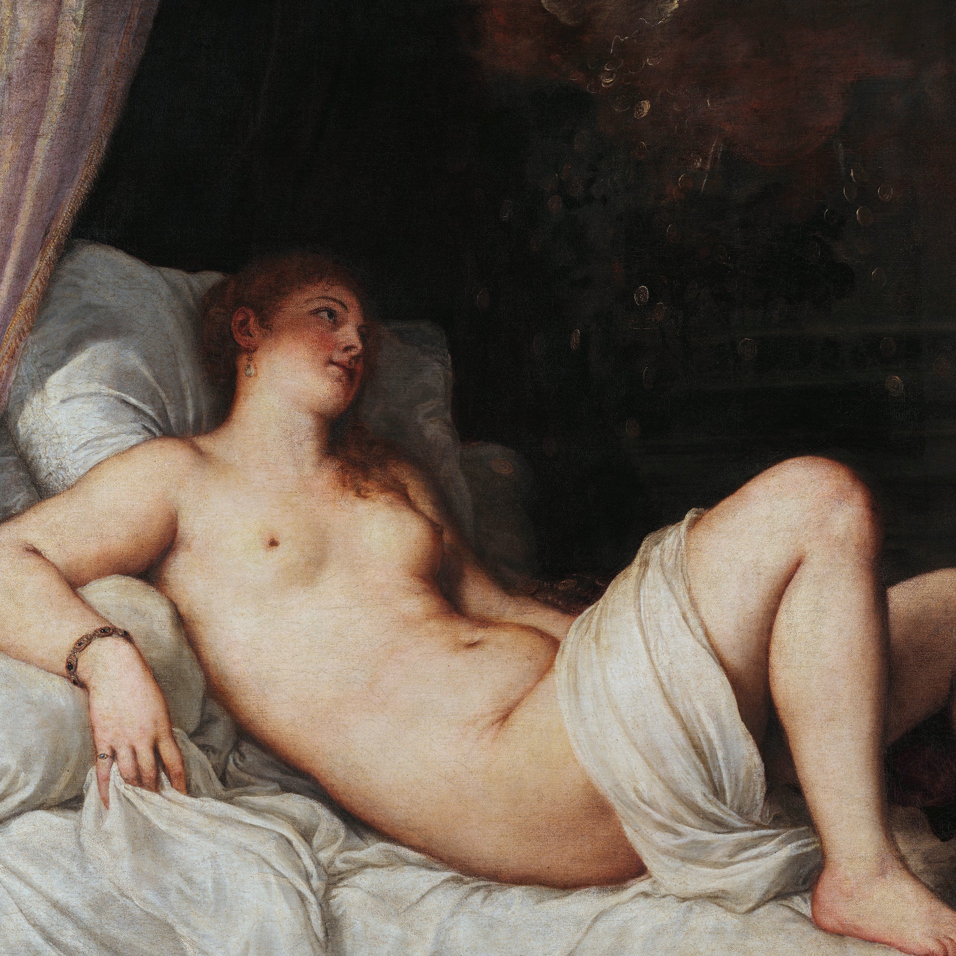 Danae – Titian, Classic Art Reproduction