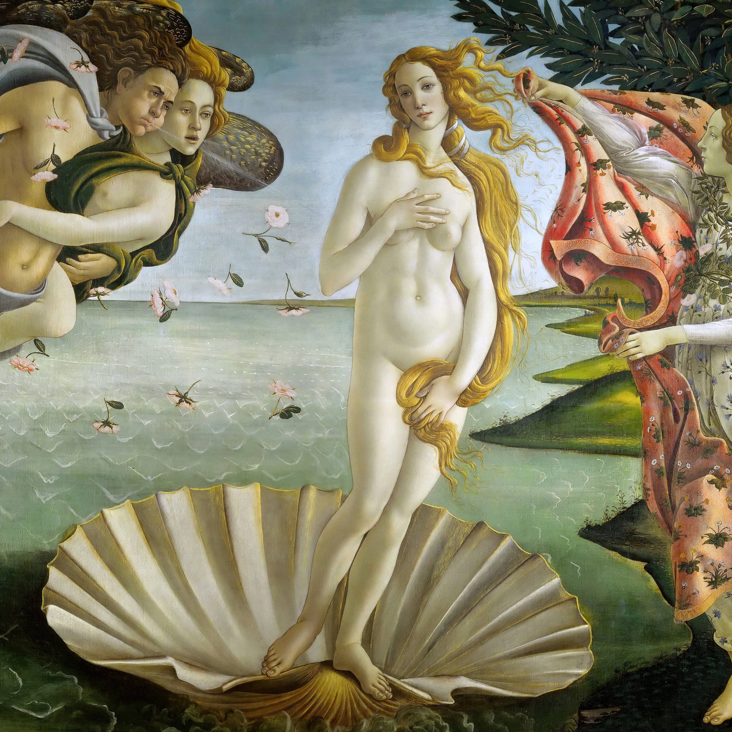 Birth of Venus (1480) – Sandro Botticelli