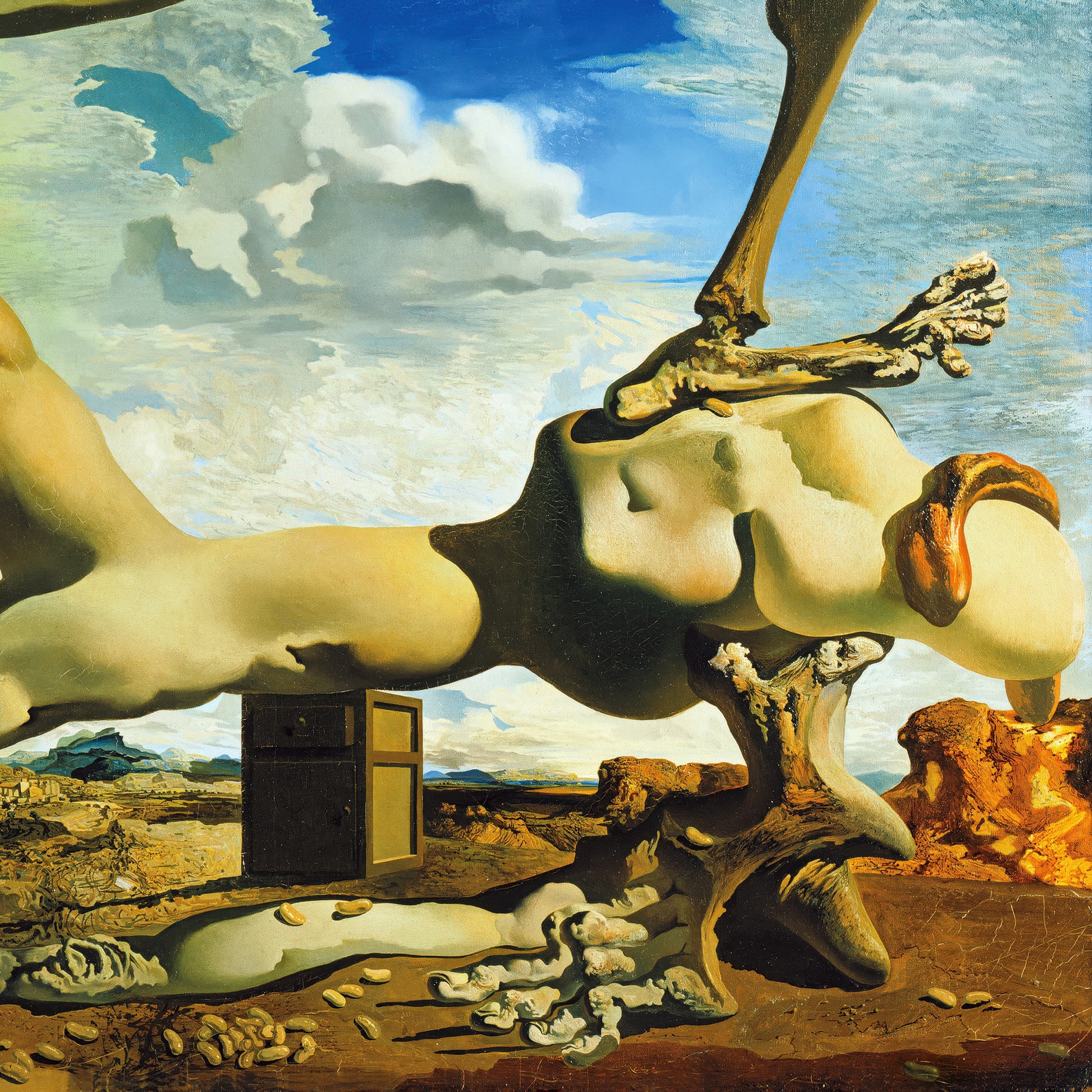 Soft Construction with Boiled Beans (1936) – Salvador Dalí