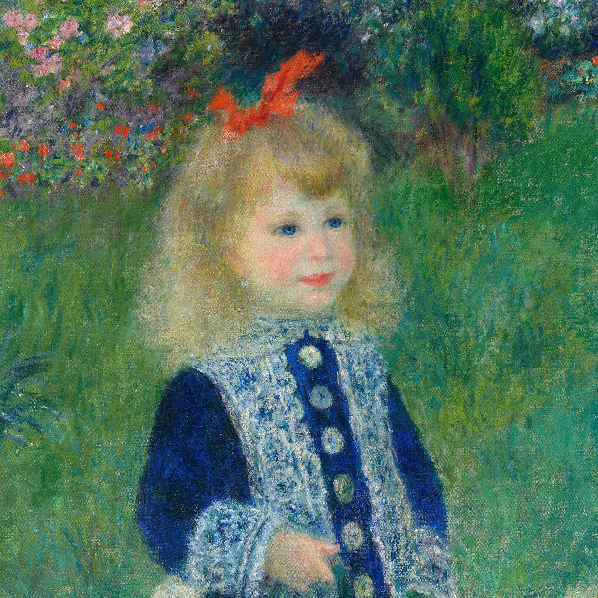 Girl with Watering Can (1876) – Pierre-Auguste Renoir