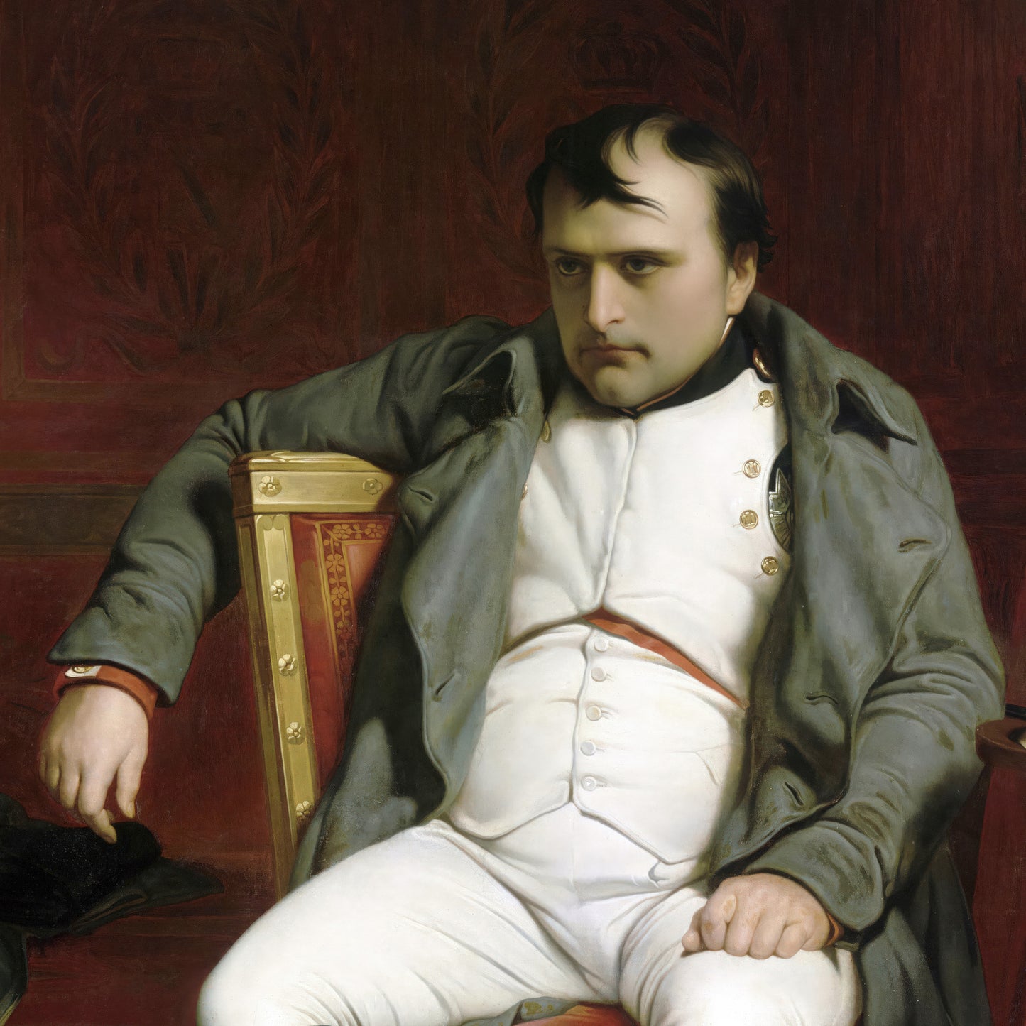 Napoléon at Fontainebleau (1840) – Paul Delaroche