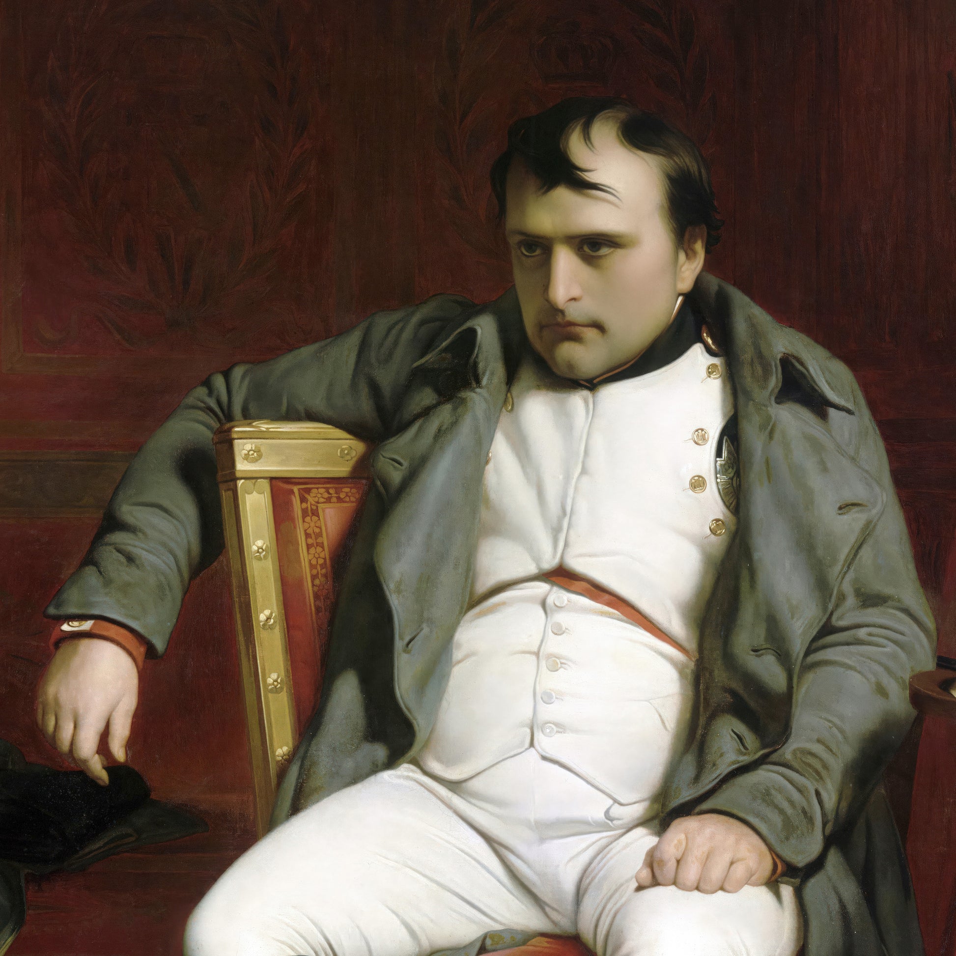 Napoléon at Fontainebleau (1840) – Paul Delaroche