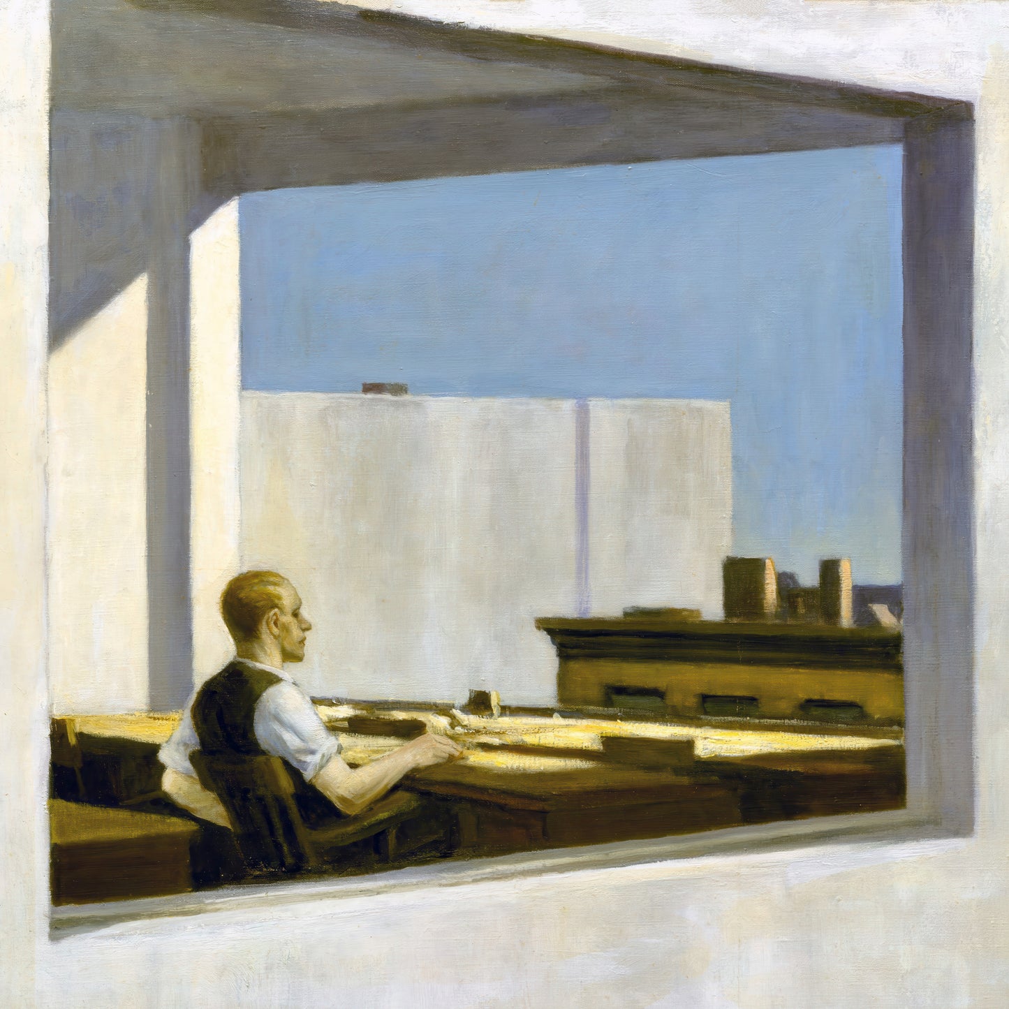 Office in a Small City (1953) – Edward Hopper