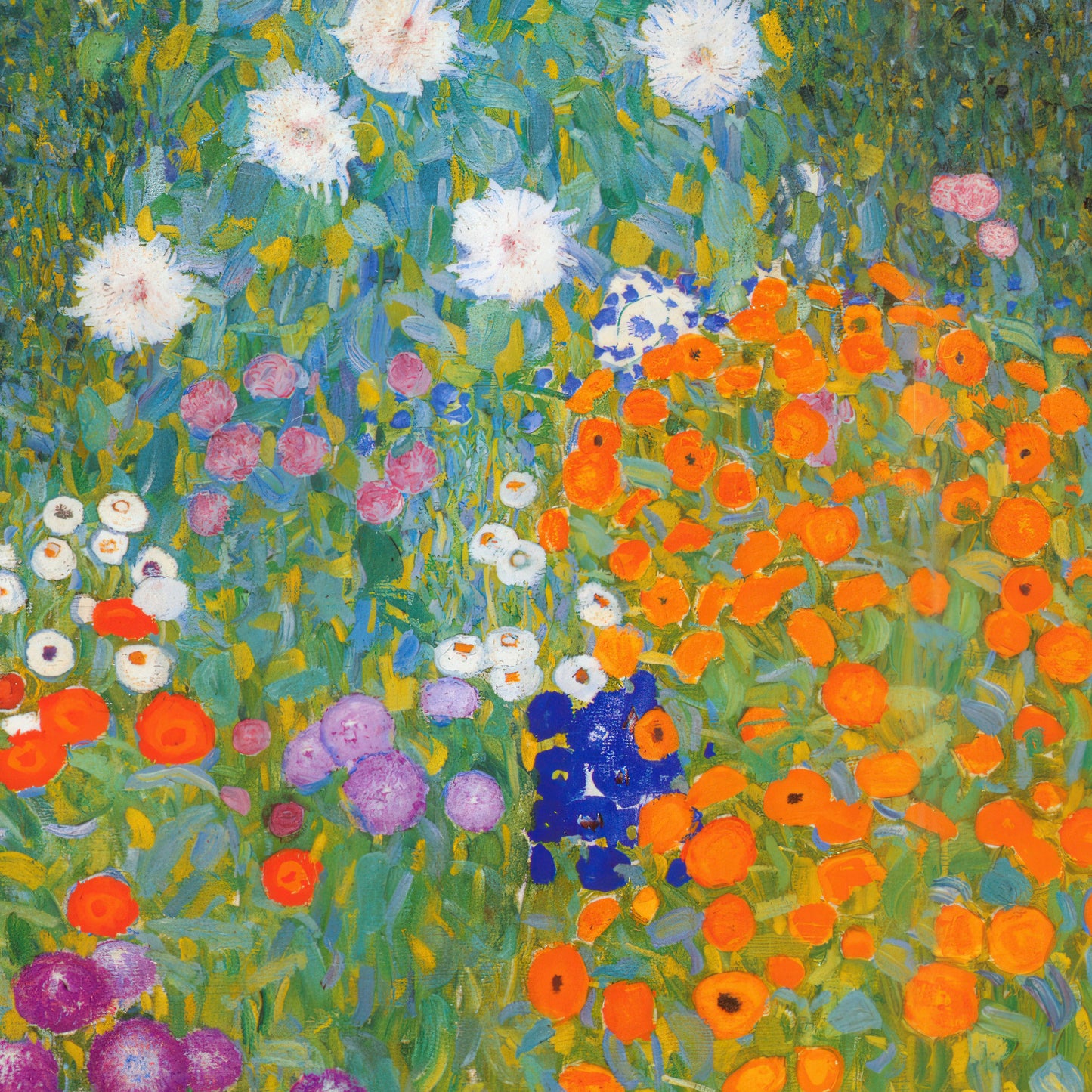 Cottage Garden (1905) – Gustav Klimt