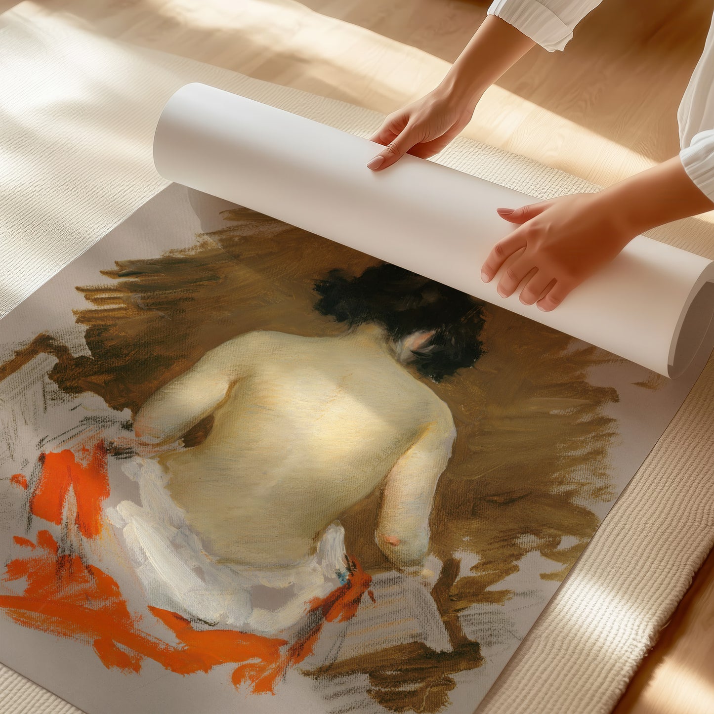 Nude (1901) – William Merritt Chase