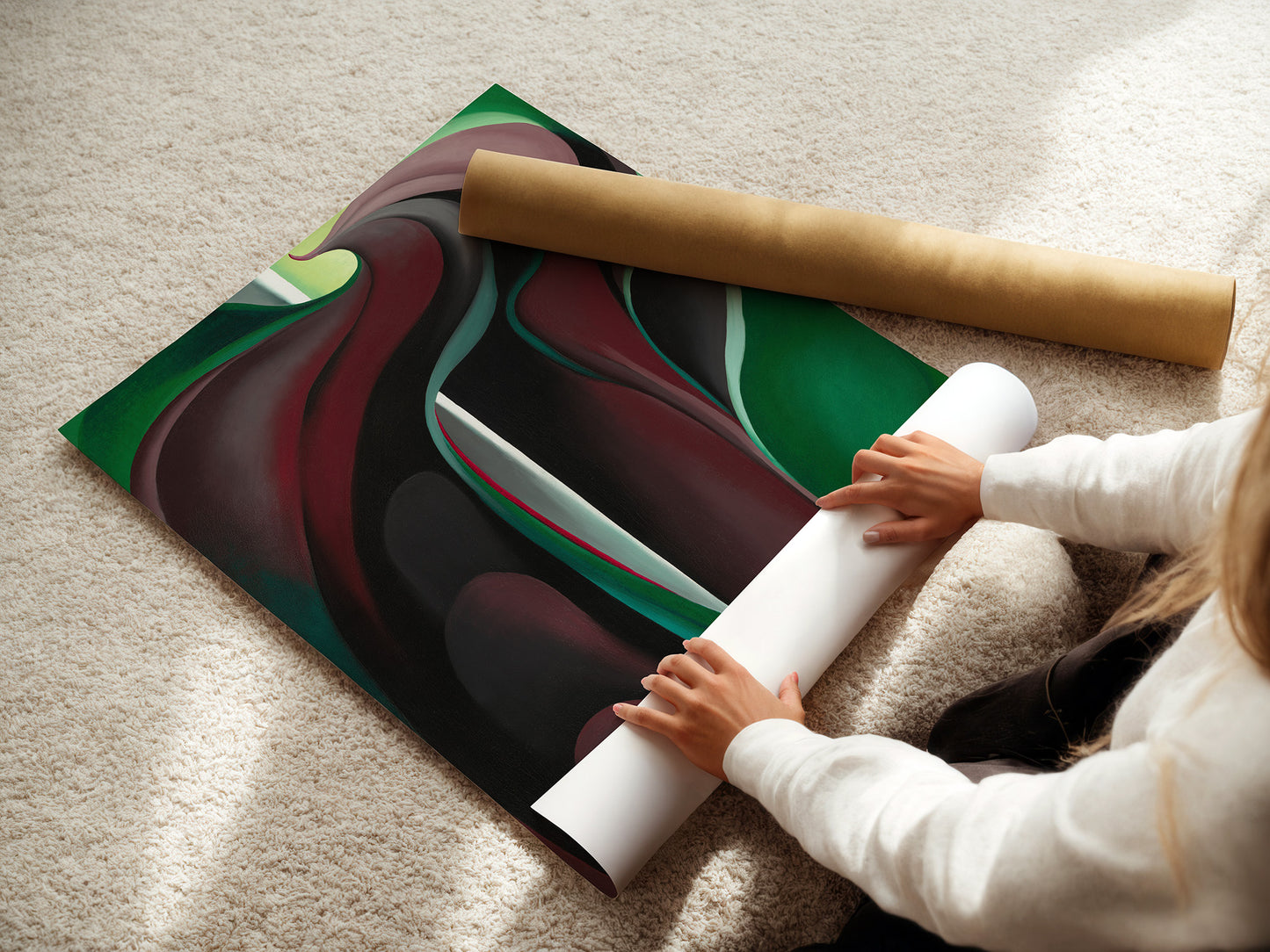 Jack-in-Pulpit Abstraction - No. 5 (1930) – Georgia O'Keeffe