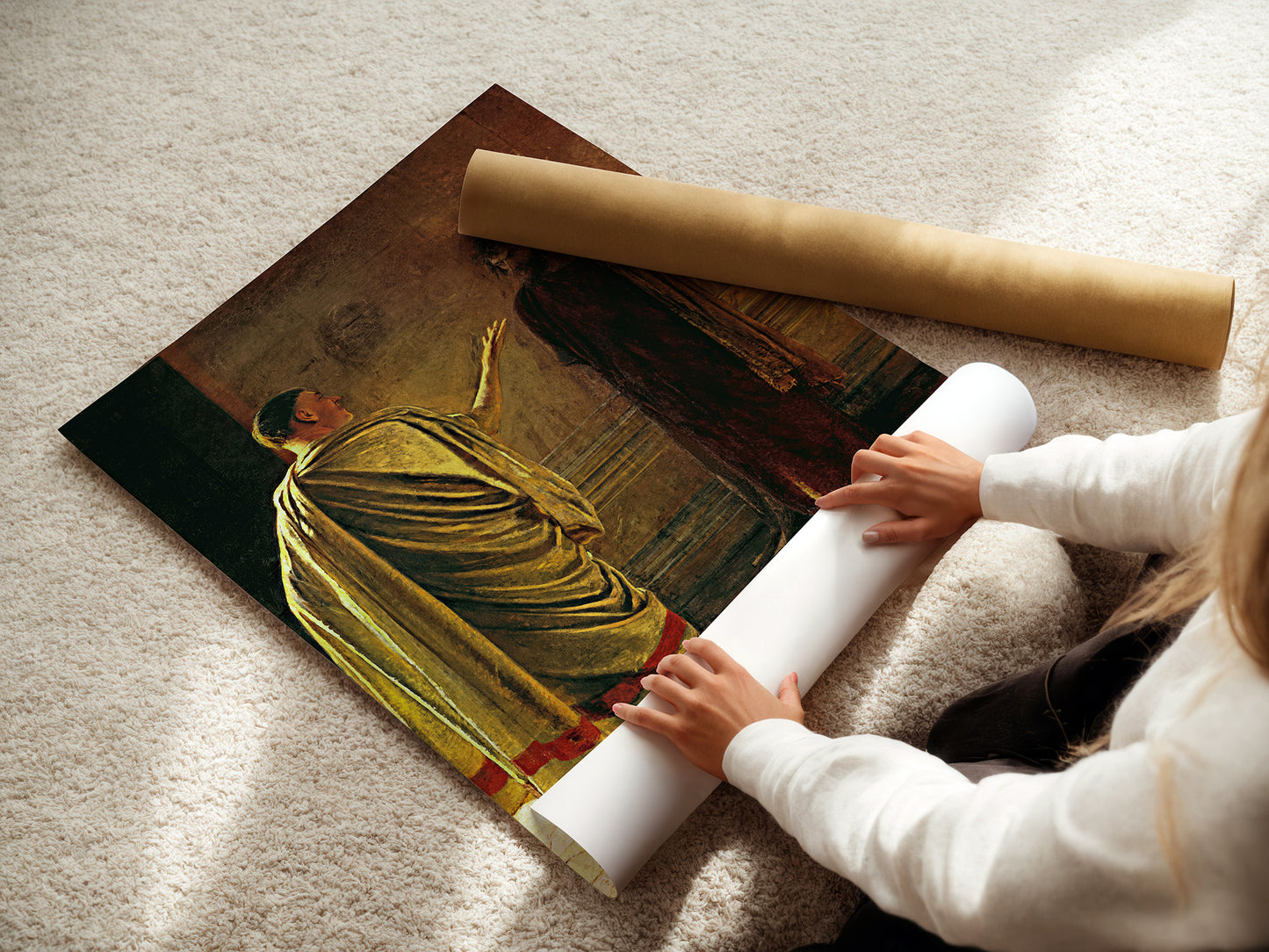 What is truth? Christ before Pilate (1890) – Nikolai Ge