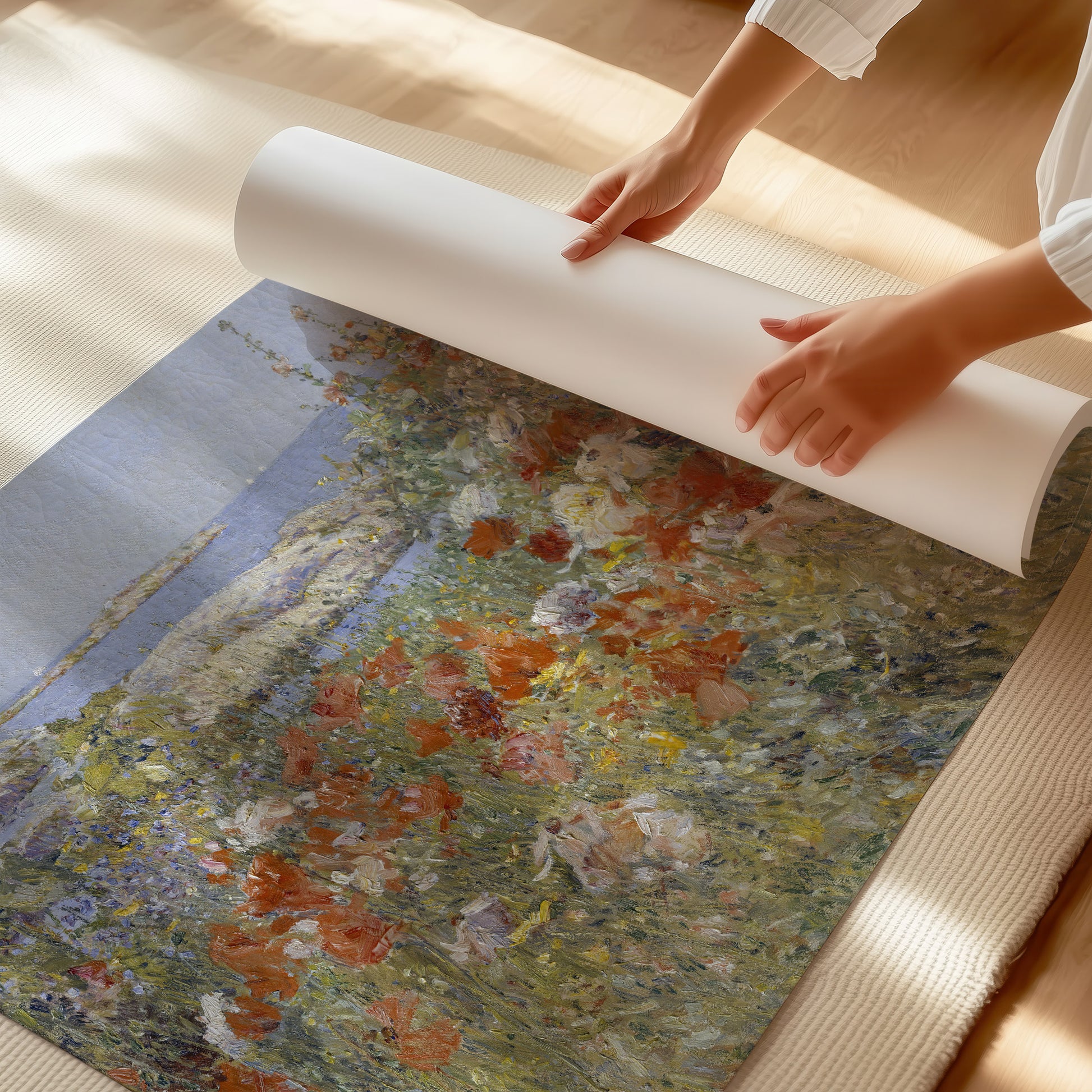 Celia Thaxter's Garden – Childe Hassam, Classic Art Reproduction