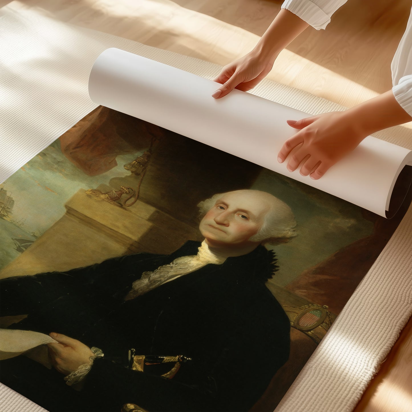 George Washington (The Constable-Hamilton Portrait) (1797) – Gilbert Stuart