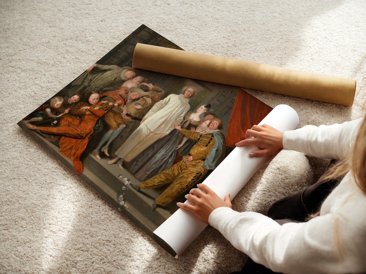 The Italian Comedians (1720) – Jean-Antoine Watteau