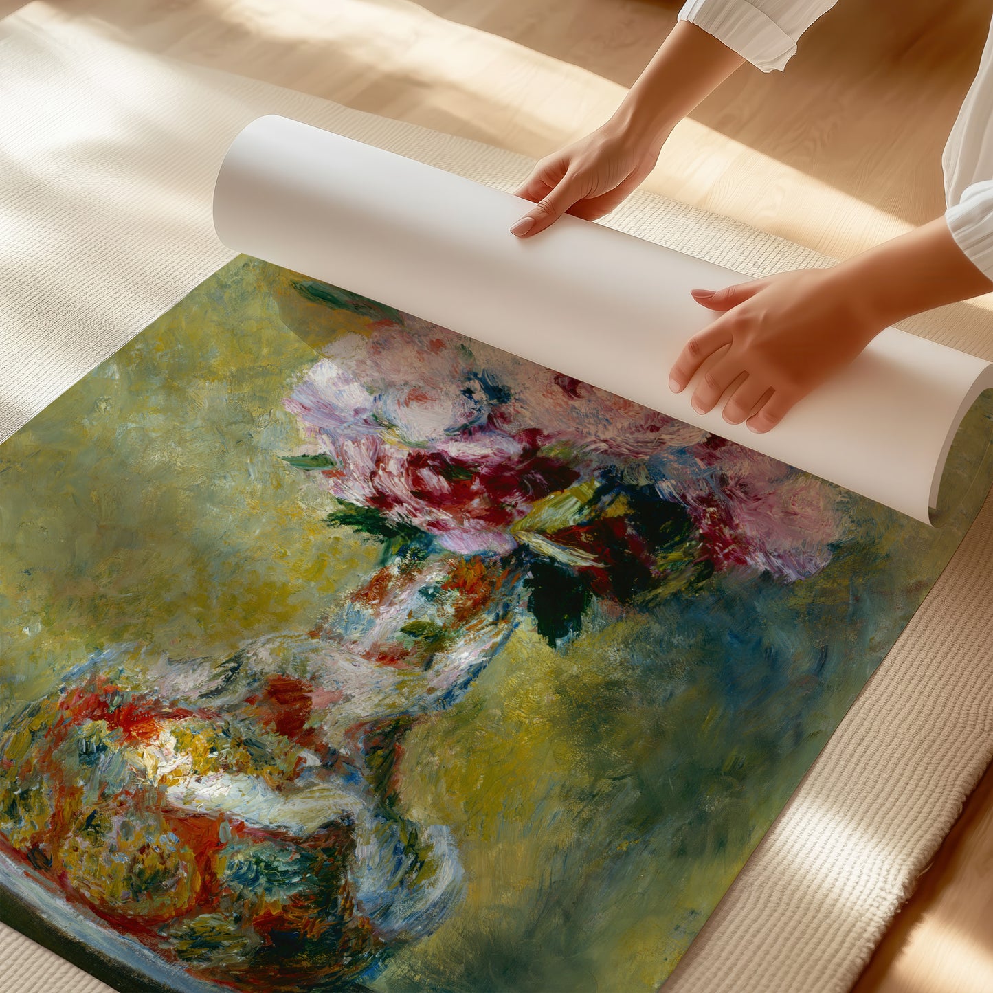 Bouquet in a Vase (1878) – Pierre - Auguste Renoir - Printed Masterpieces