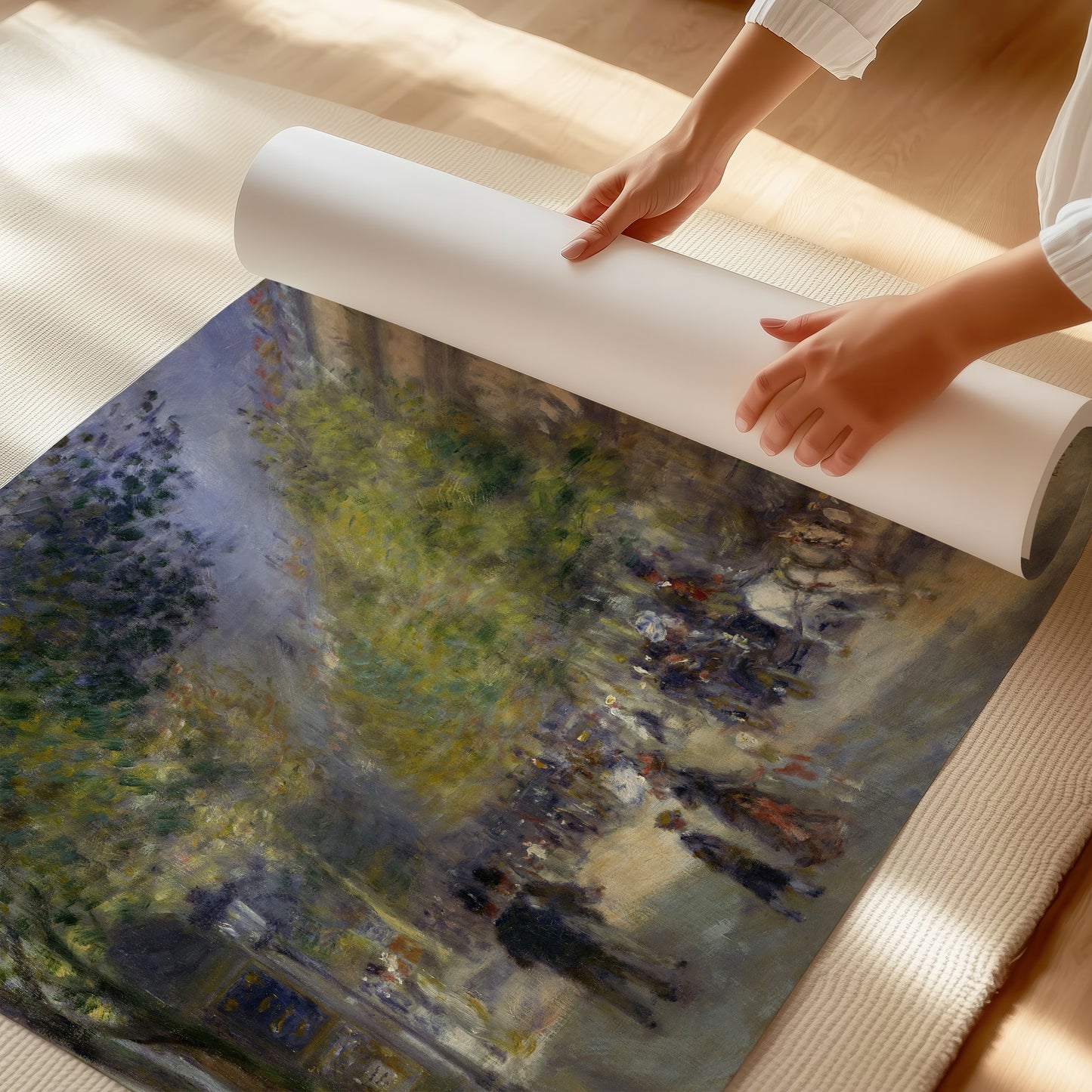 The Grands Boulevards (1875) – Pierre-Auguste Renoir