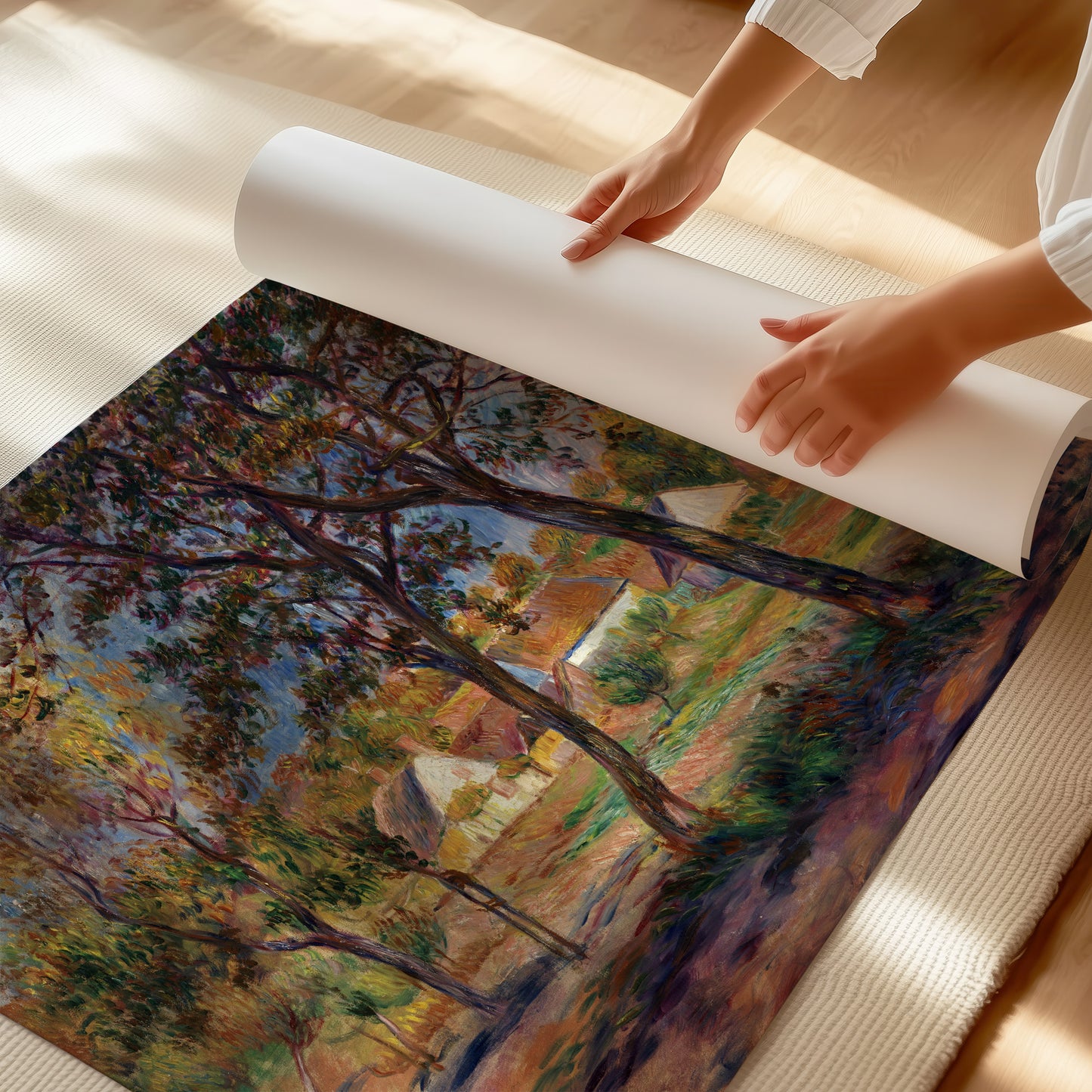 Outskirts of Pont-Aven (1888) – Pierre-Auguste Renoir