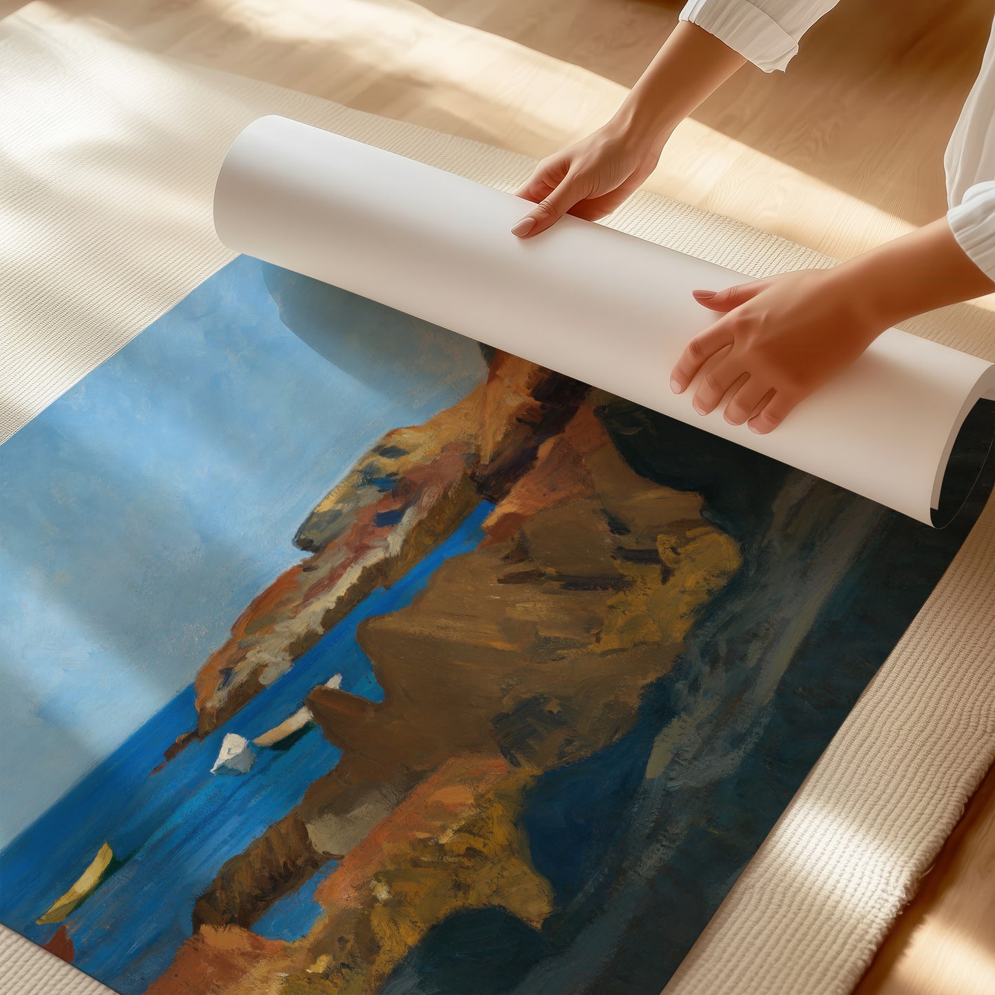 Cove at Ogunquit (1914) – Edward Hopper