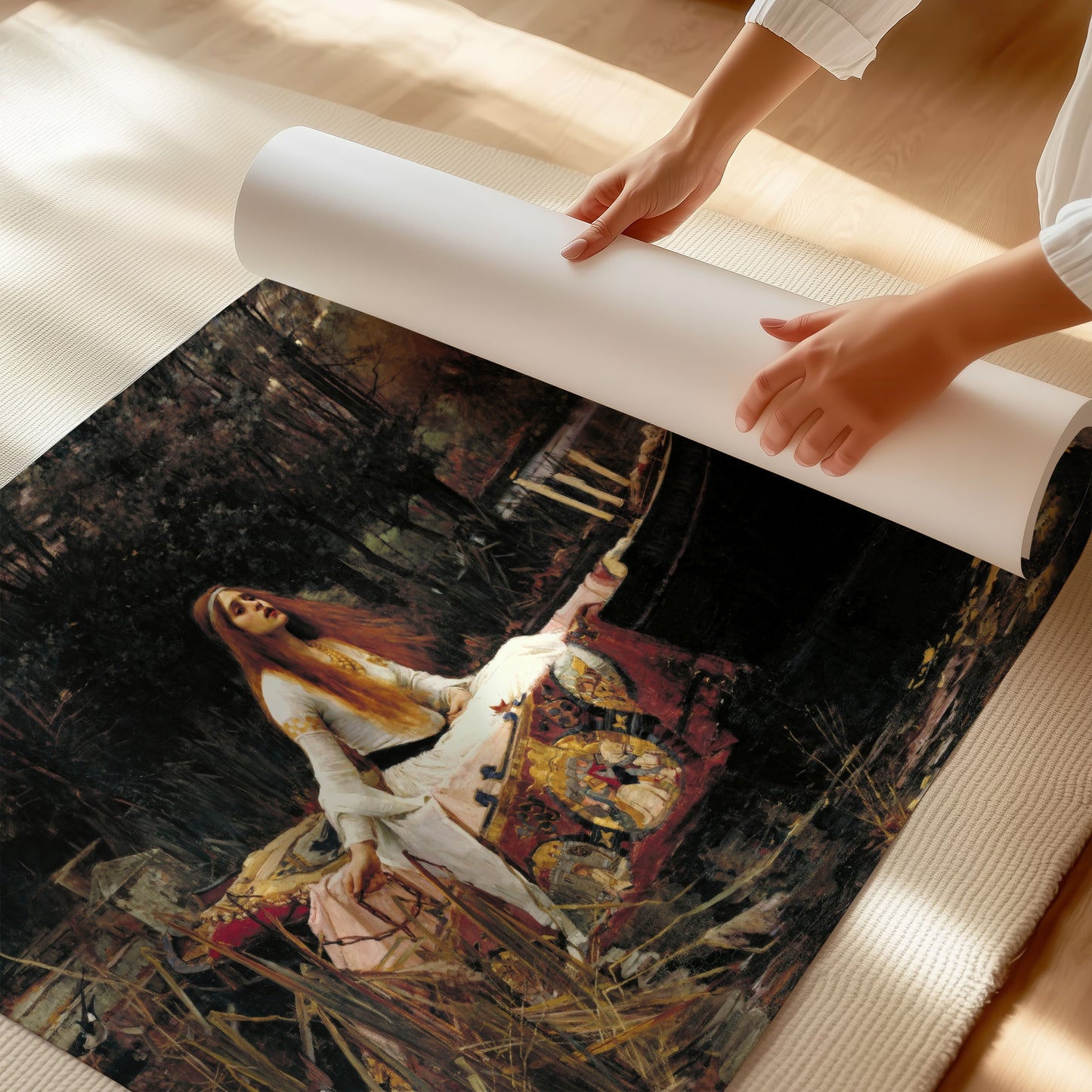 The Lady of Shalott (1888) – John William Waterhouse