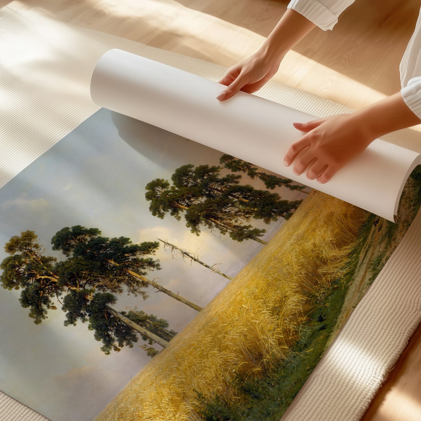 Rye (1878) – Ivan Shishkin - Printed Masterpieces